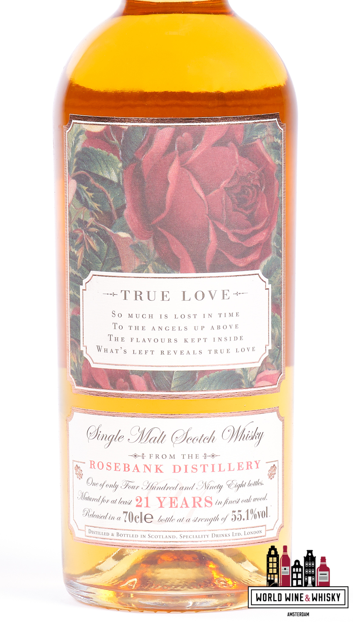 Rosebank Rosebank 21 Years Old 2016 - The Roses Edition 1 - True Love 55.1% (1 of 498)