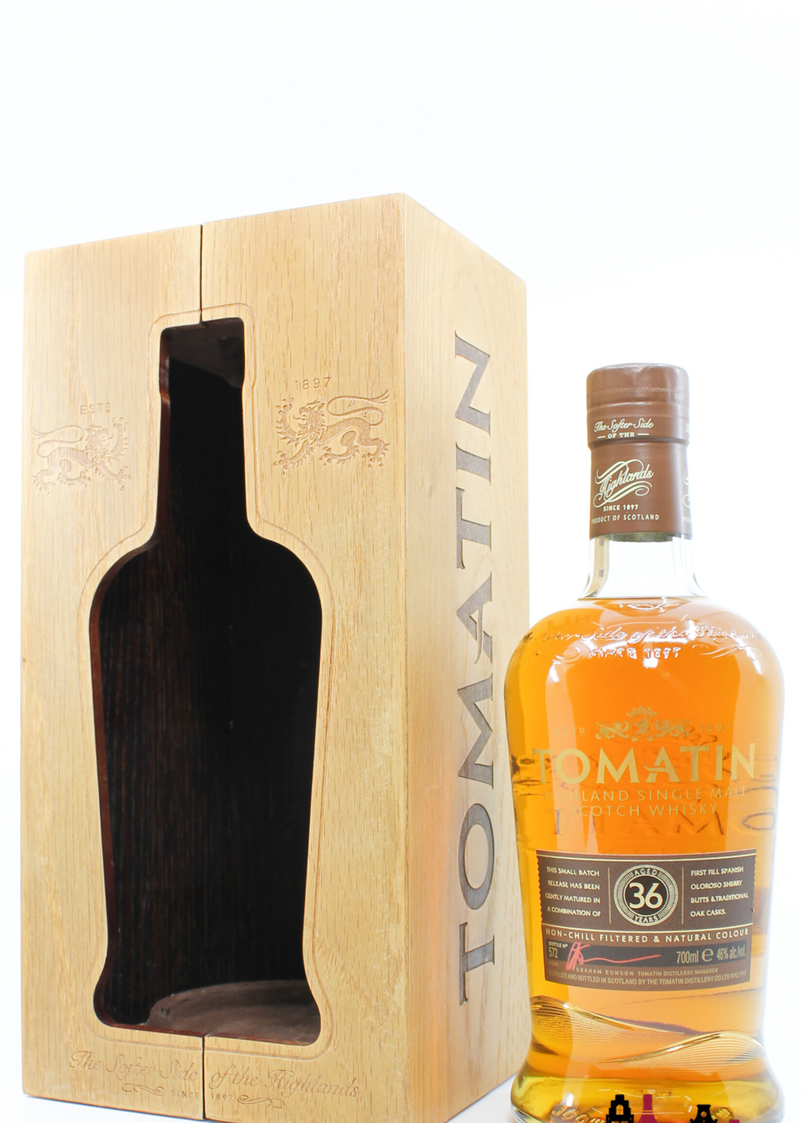 Tomatin Tomatin 36 Years Old 2016 - Small Batch Release - Batch 3 46% (1 of 800)