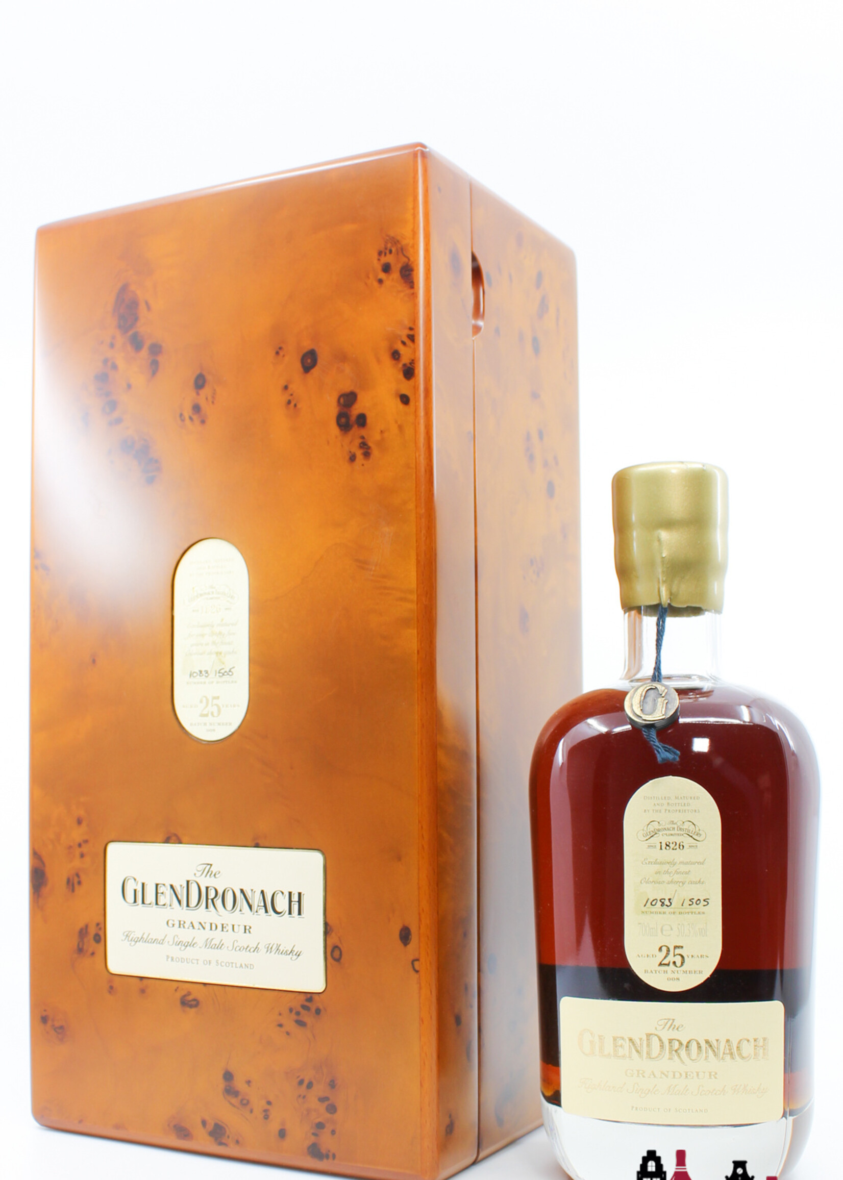 Glendronach Glendronach 25 Years Old 2016 - Grandeur - Batch 008 50.3% (1 of 1505)