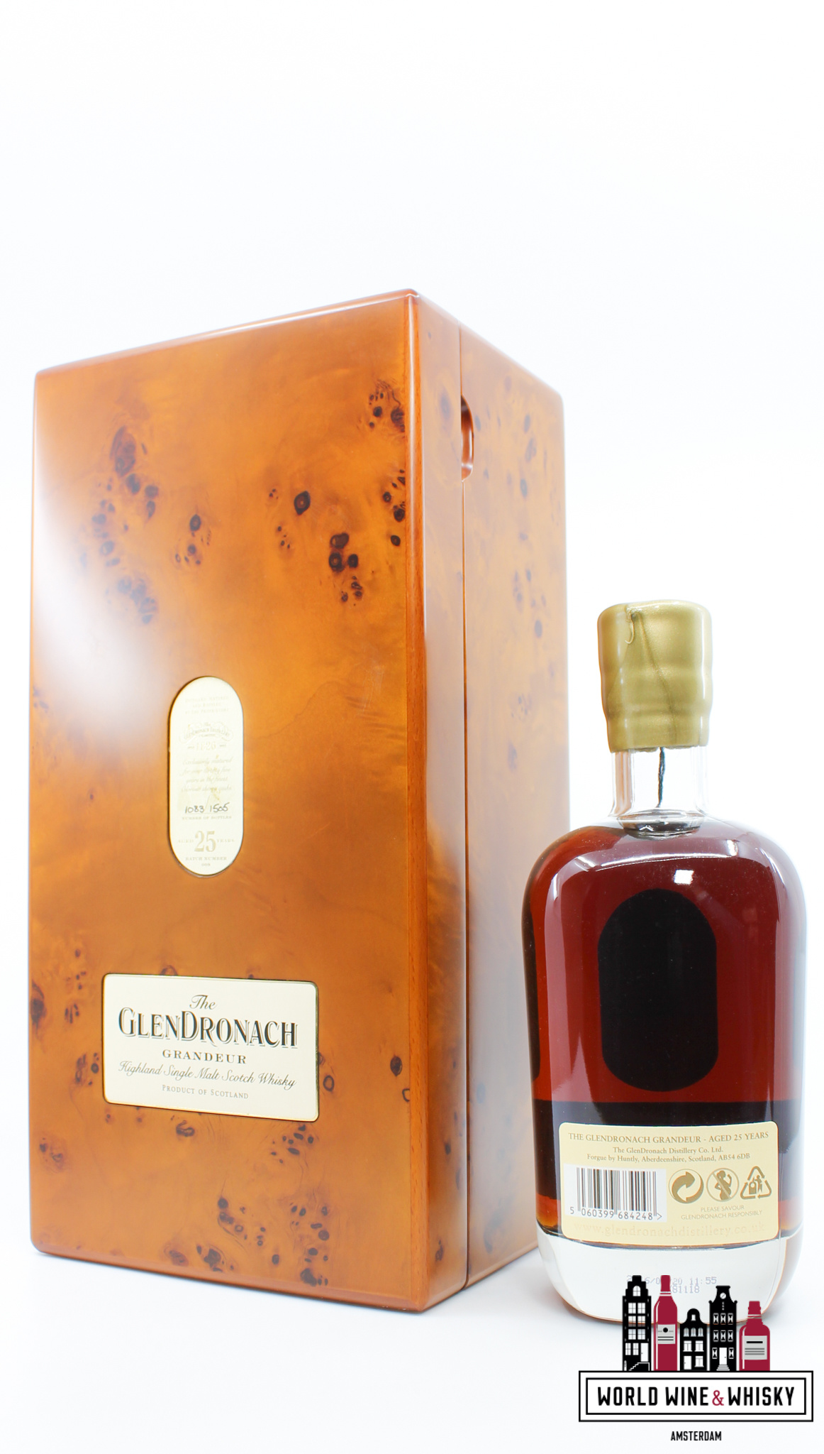 Glendronach Glendronach 25 Years Old 2016 - Grandeur - Batch 008 50.3% (1 of 1505)