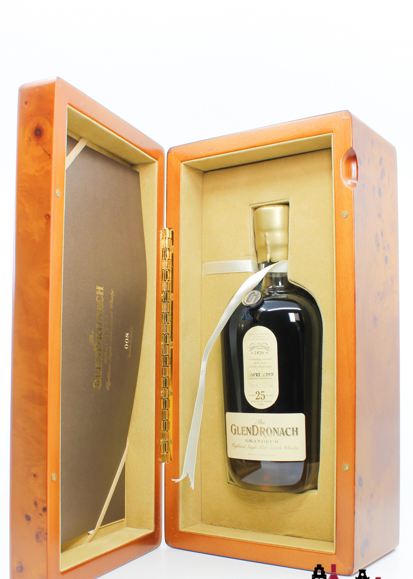 Glendronach Glendronach 25 Years Old 2016 - Grandeur - Batch 008 50.3% (1 of 1505)