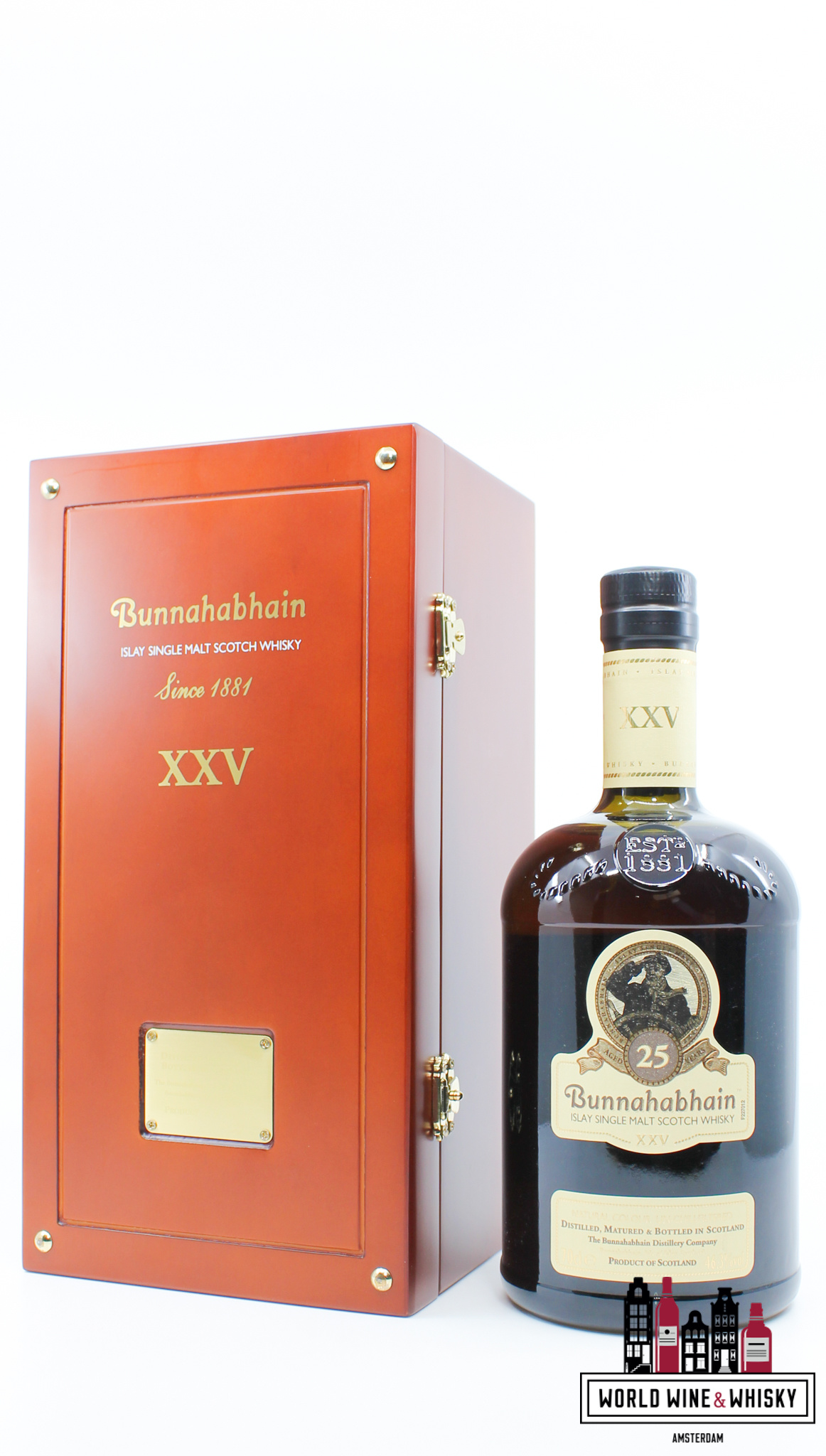 Bunnahabhain Bunnahabhain XXV 25 Years Old 2016 46.3% (in luxury wooden case)