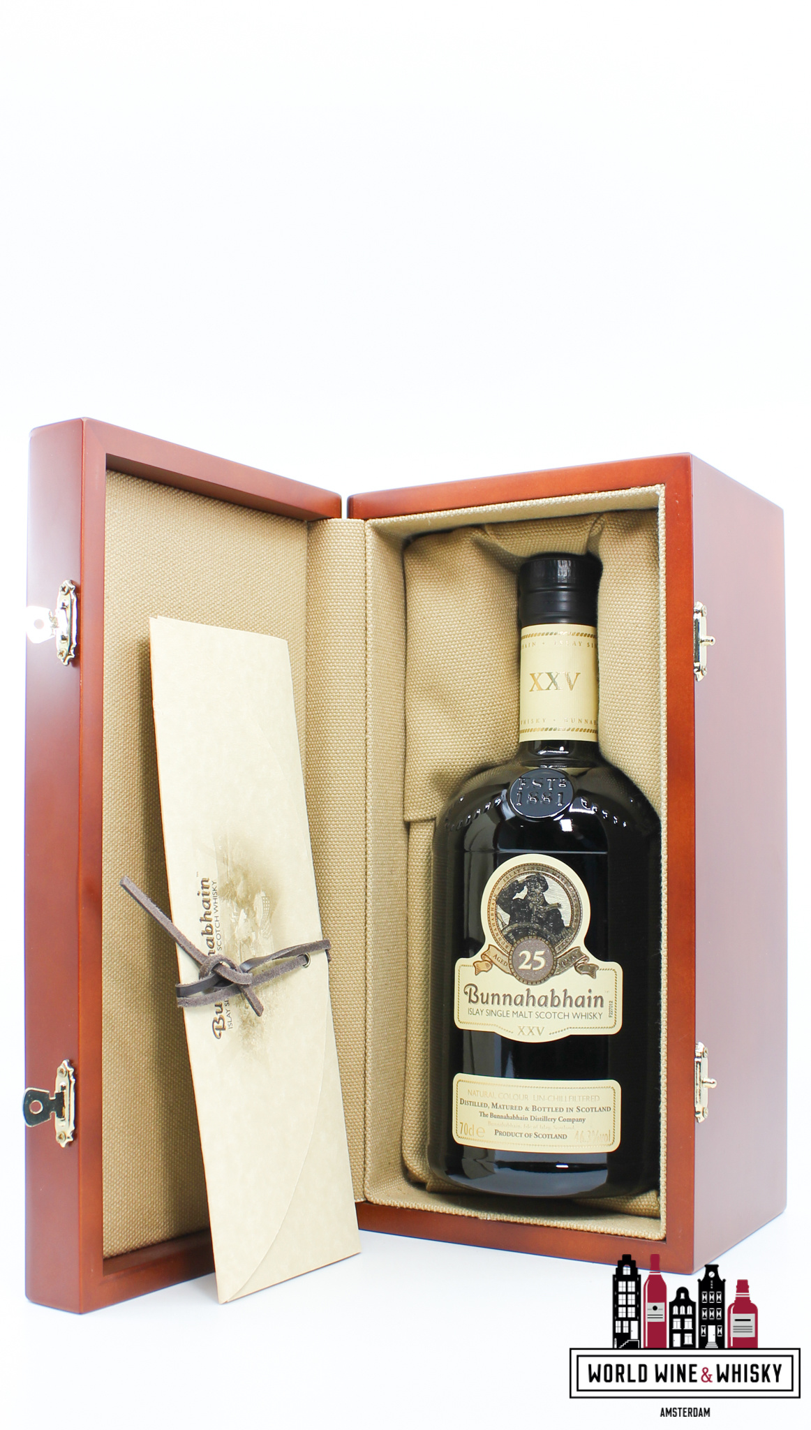 Bunnahabhain Bunnahabhain XXV 25 Years Old 2016 46.3% (in luxury wooden case)