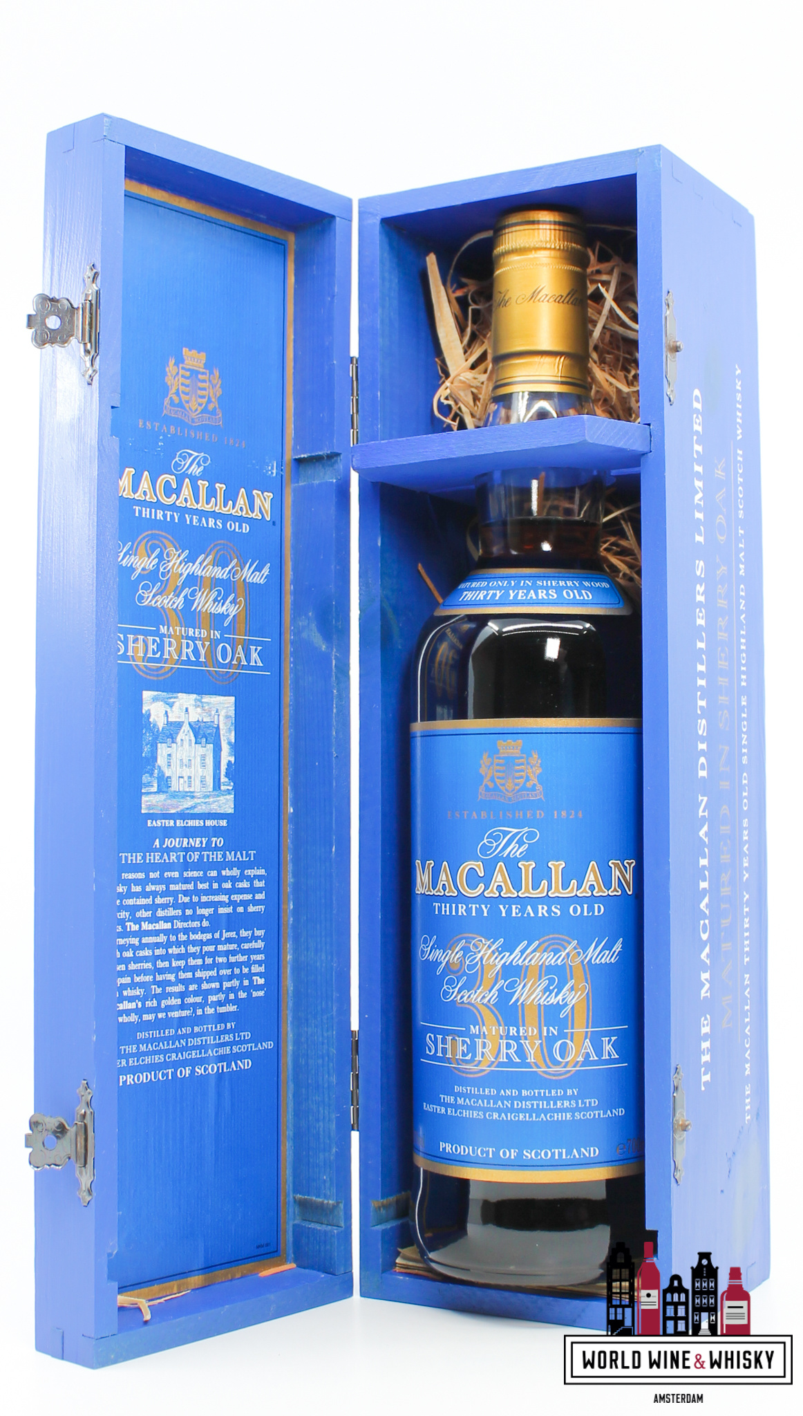 Macallan 30 Years Old - Sherry Oak - Blue Label 43% (in Macallan 30 Years Old - Sherry Oak - Blue Label 43% (in