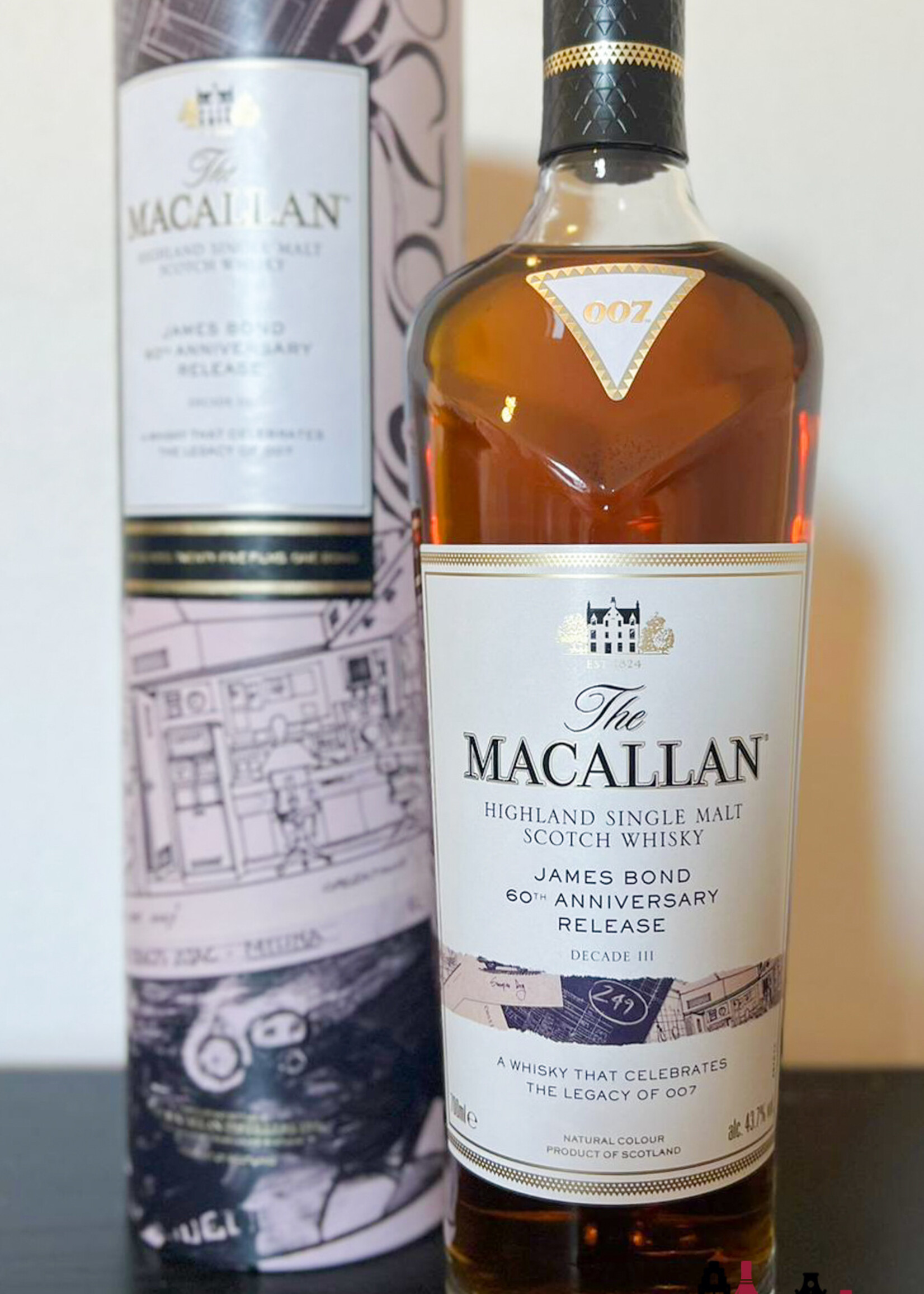 The Macallan Macallan 2022 - James Bond 60th Anniversary Release - Decade III 43.7%