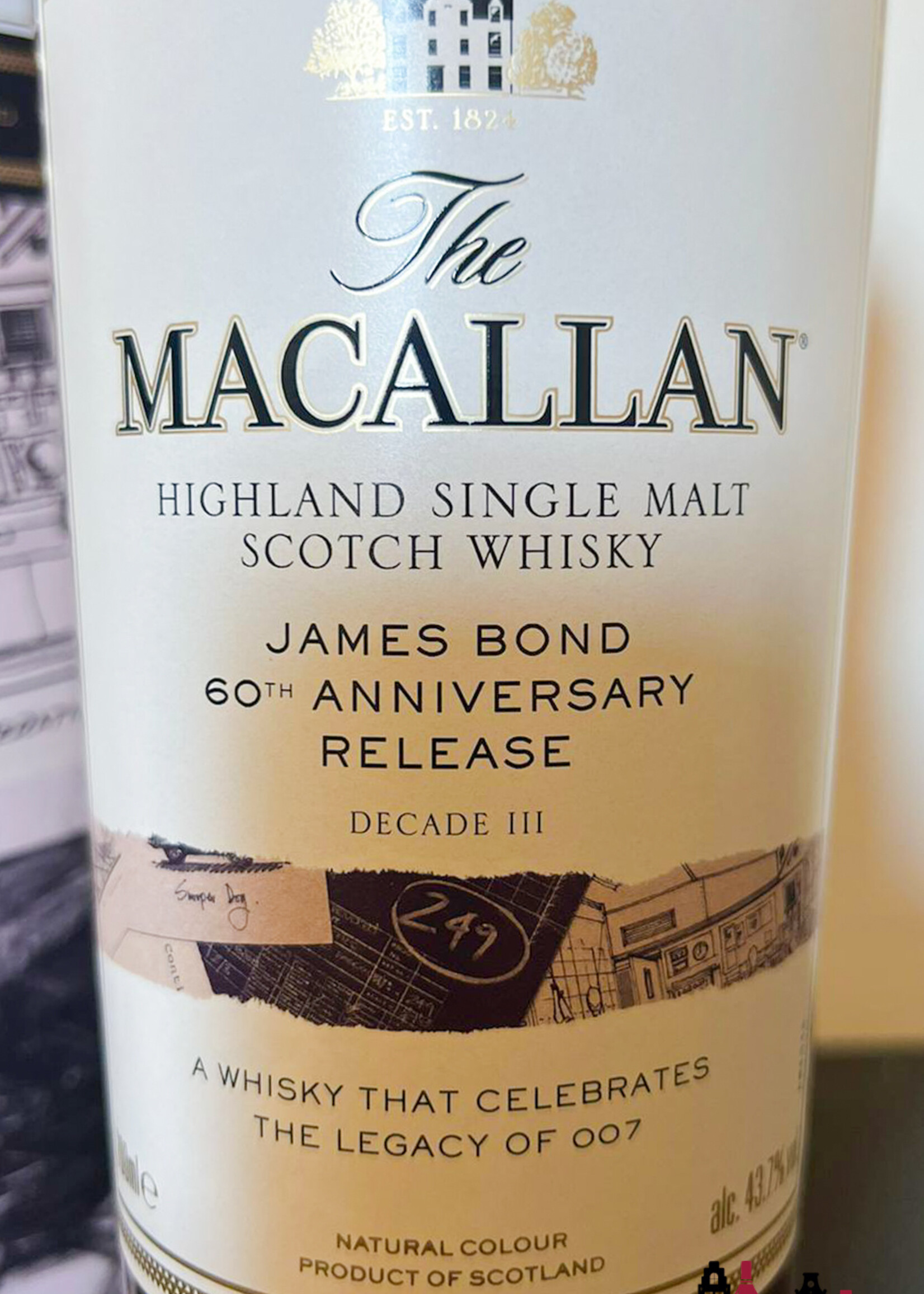 The Macallan Macallan 2022 - James Bond 60th Anniversary Release - Decade III 43.7%