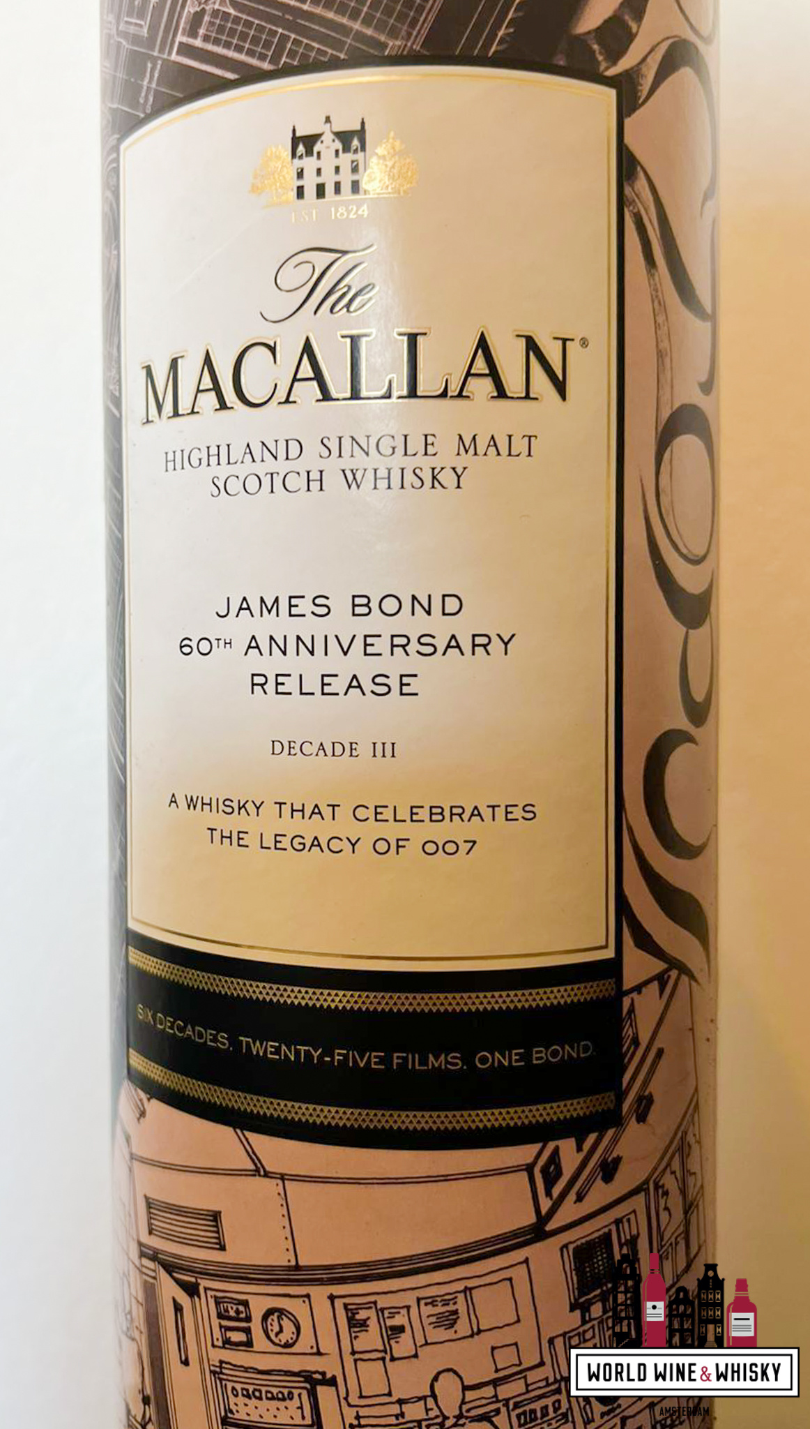 The Macallan Macallan 2022 - James Bond 60th Anniversary Release - Decade III 43.7%