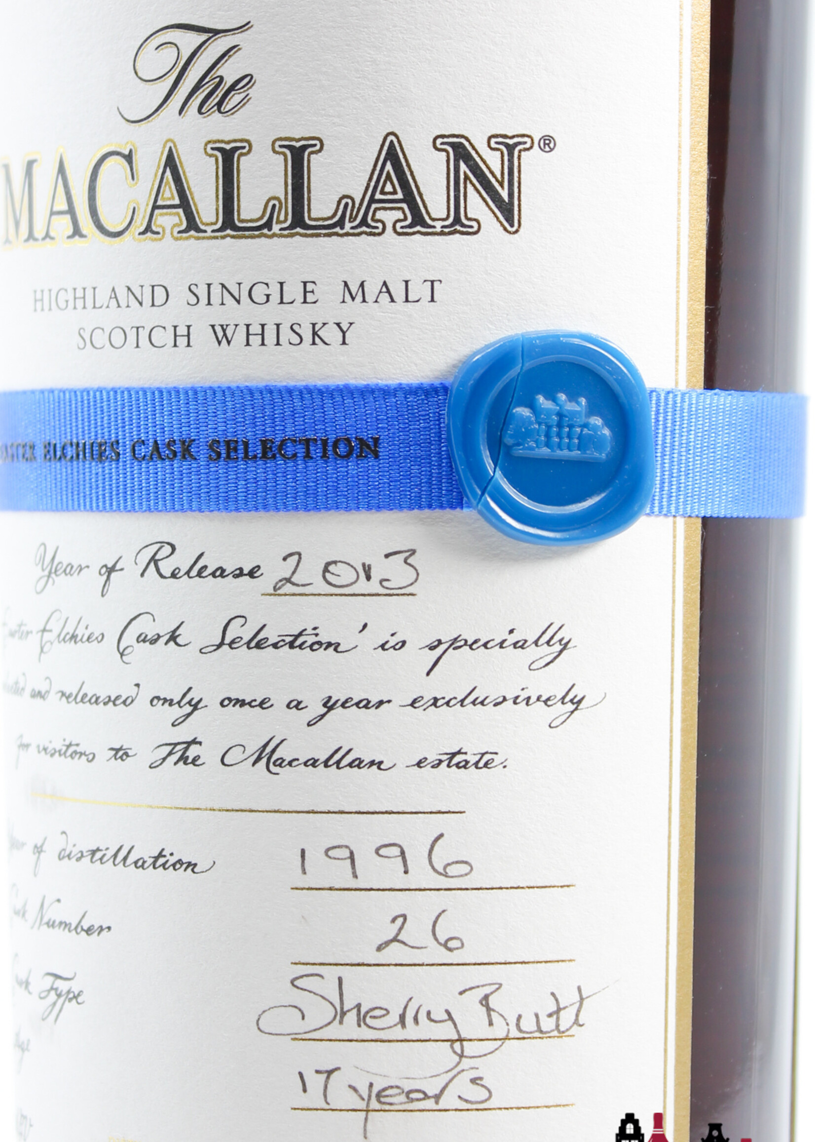 The Macallan Macallan 17 Years Old 1996 2013 - Cask 26 - Easter Elchies Cask Selection 55.3% (1 of 386)