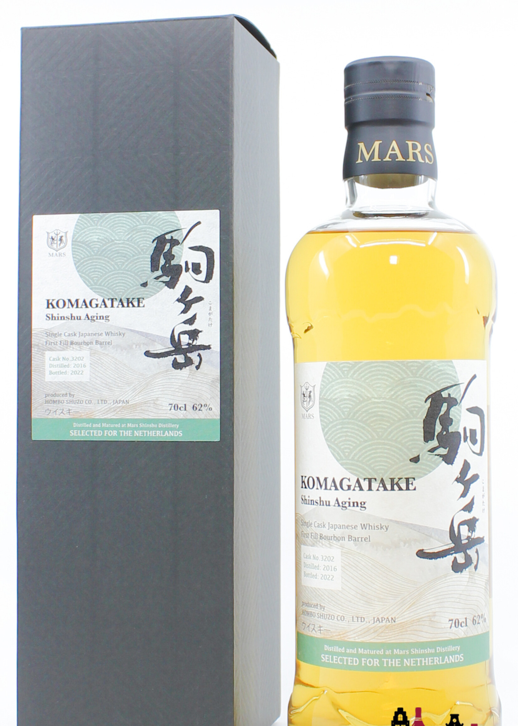 Shinshu Mars Mars Shinshu 2016 2022 - Komagatake Shinshu Aging - Cask 3202 - The Netherlands 62% (1 of 211)