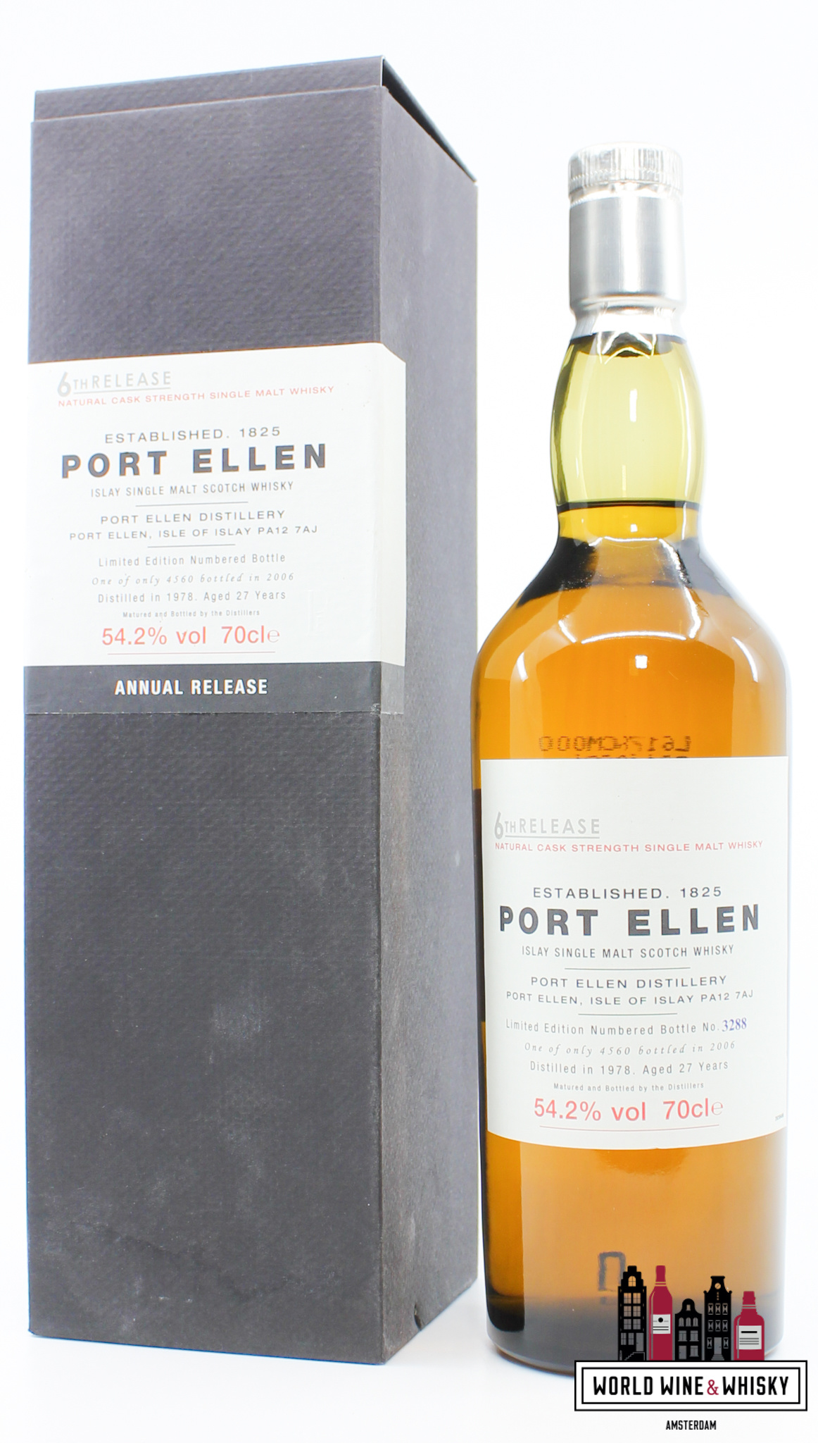 Port Ellen Port Ellen 27 Years Old 1978 2006 - 6th Release - Diageo Special Releases 2006 54.2% (1 of 4560)