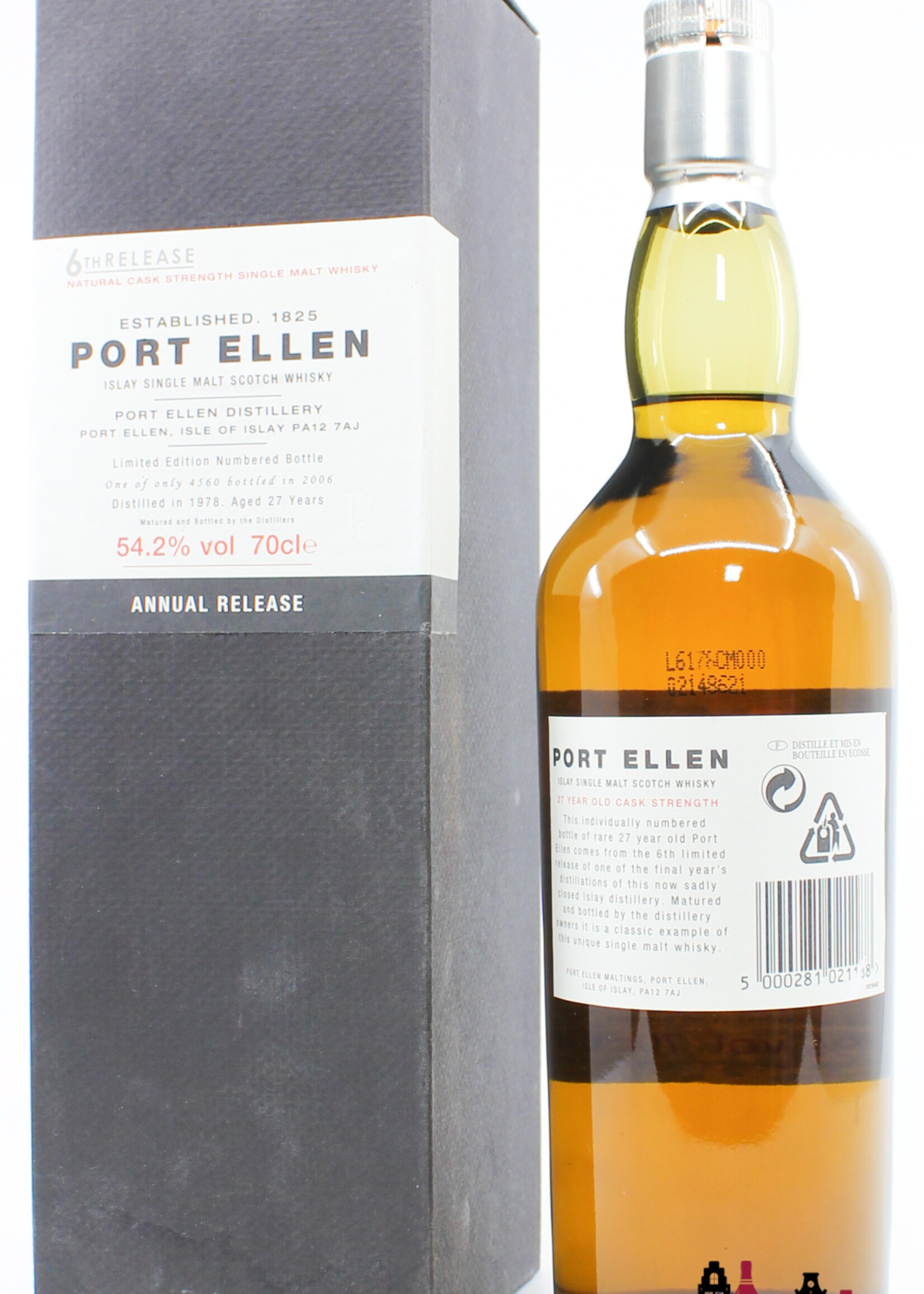 Port Ellen Port Ellen 27 Years Old 1978 2006 - 6th Release - Diageo Special Releases 2006 54.2% (1 of 4560)