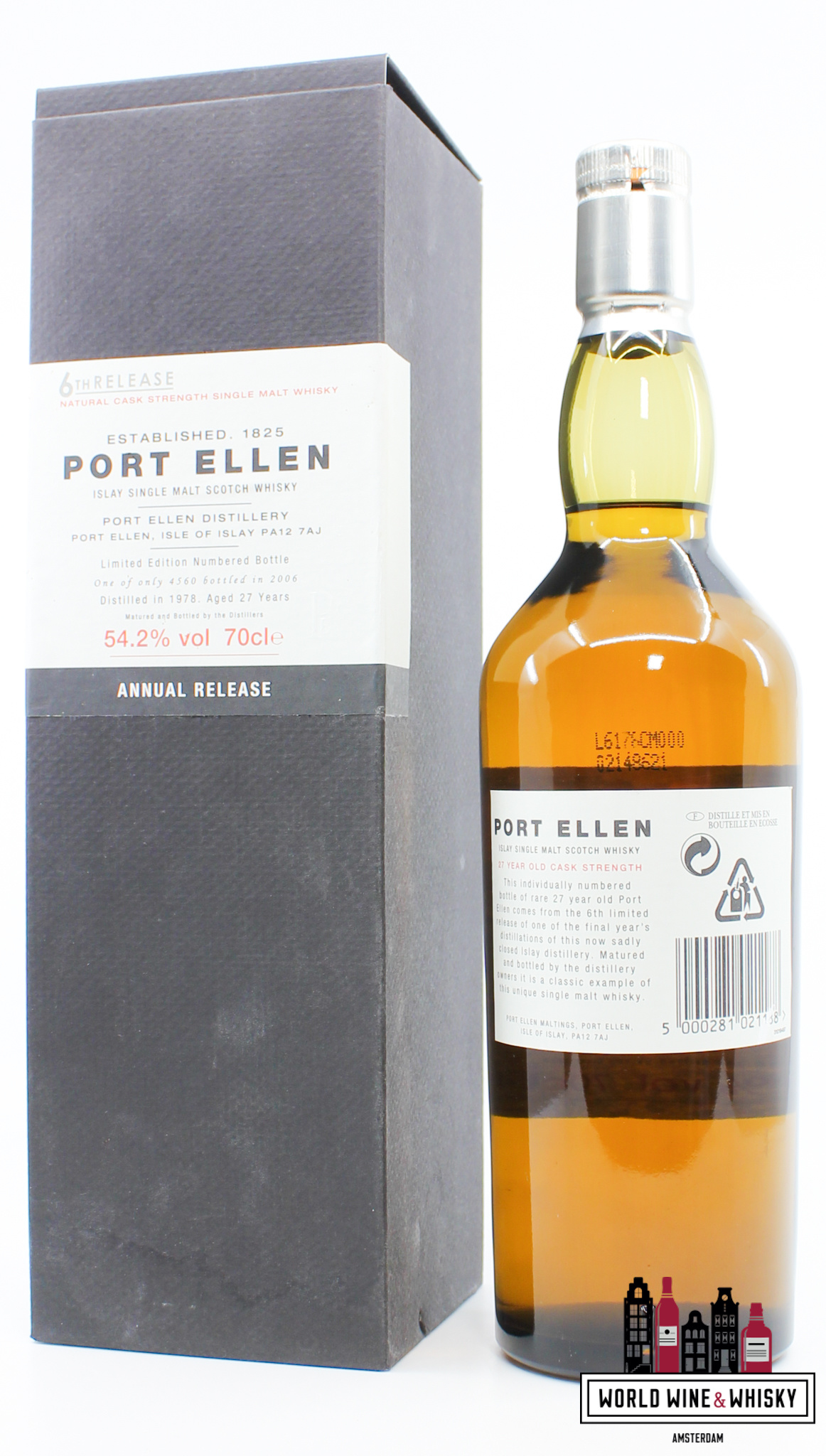 Port Ellen Port Ellen 27 Years Old 1978 2006 - 6th Release - Diageo Special Releases 2006 54.2% (1 of 4560)