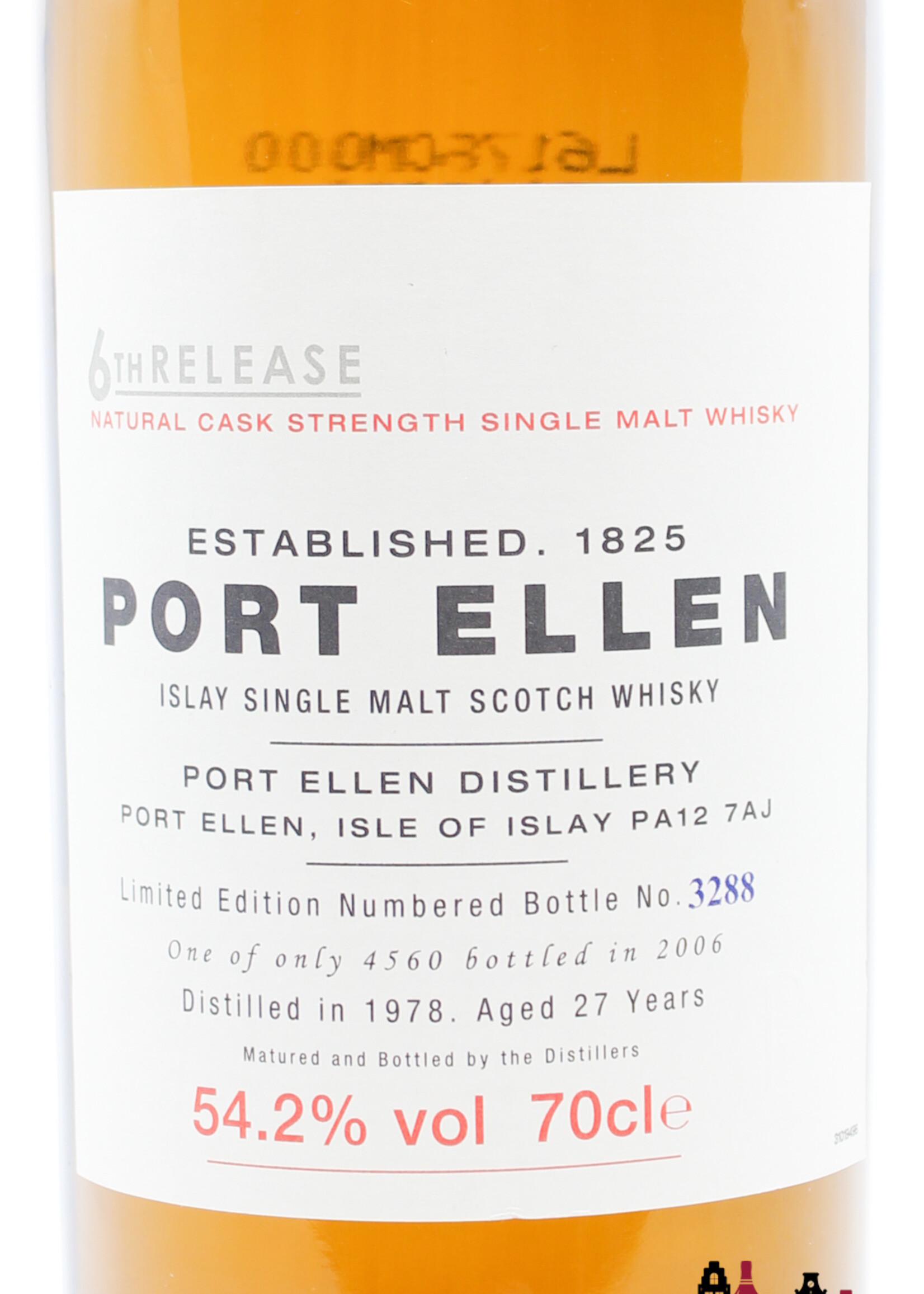 Port Ellen Port Ellen 27 Years Old 1978 2006 - 6th Release - Diageo Special Releases 2006 54.2% (1 of 4560)