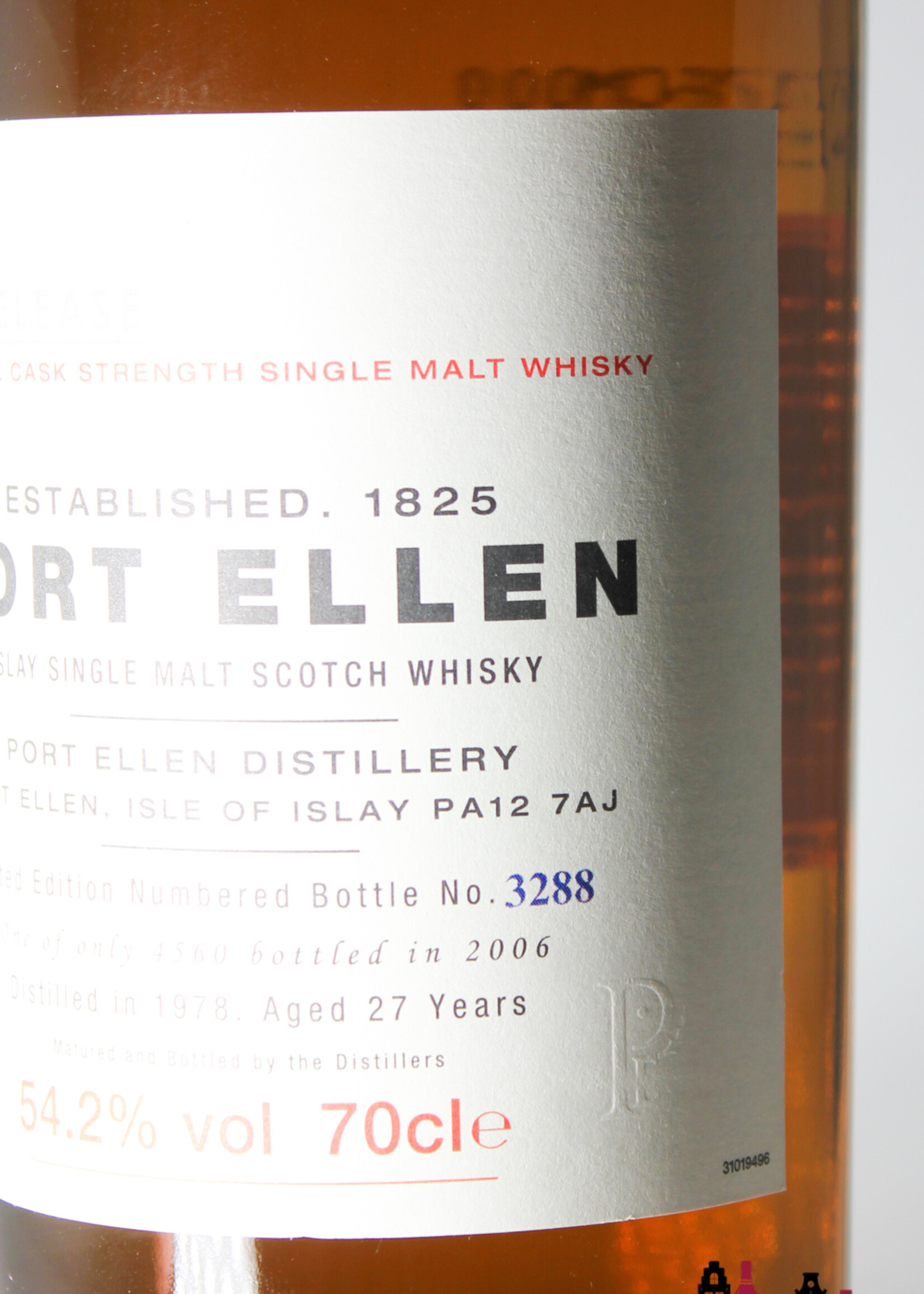 Port Ellen Port Ellen 27 Years Old 1978 2006 - 6th Release - Diageo Special Releases 2006 54.2% (1 of 4560)