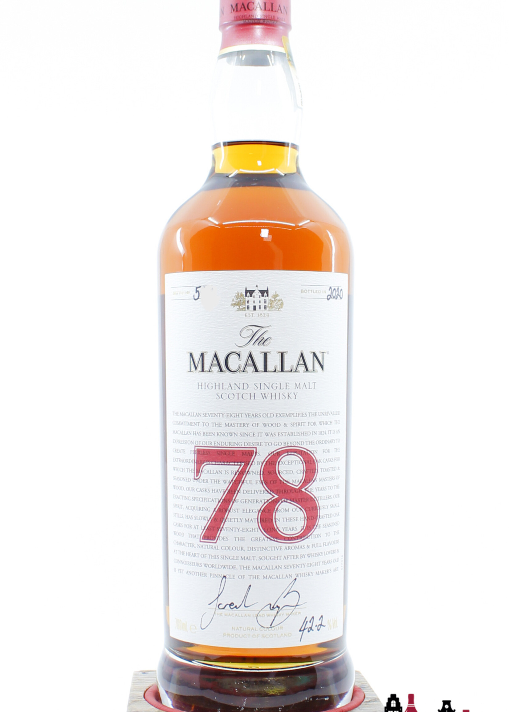 The Macallan The Macallan 78 Years Old 2020 - The Red Collection 42.2%