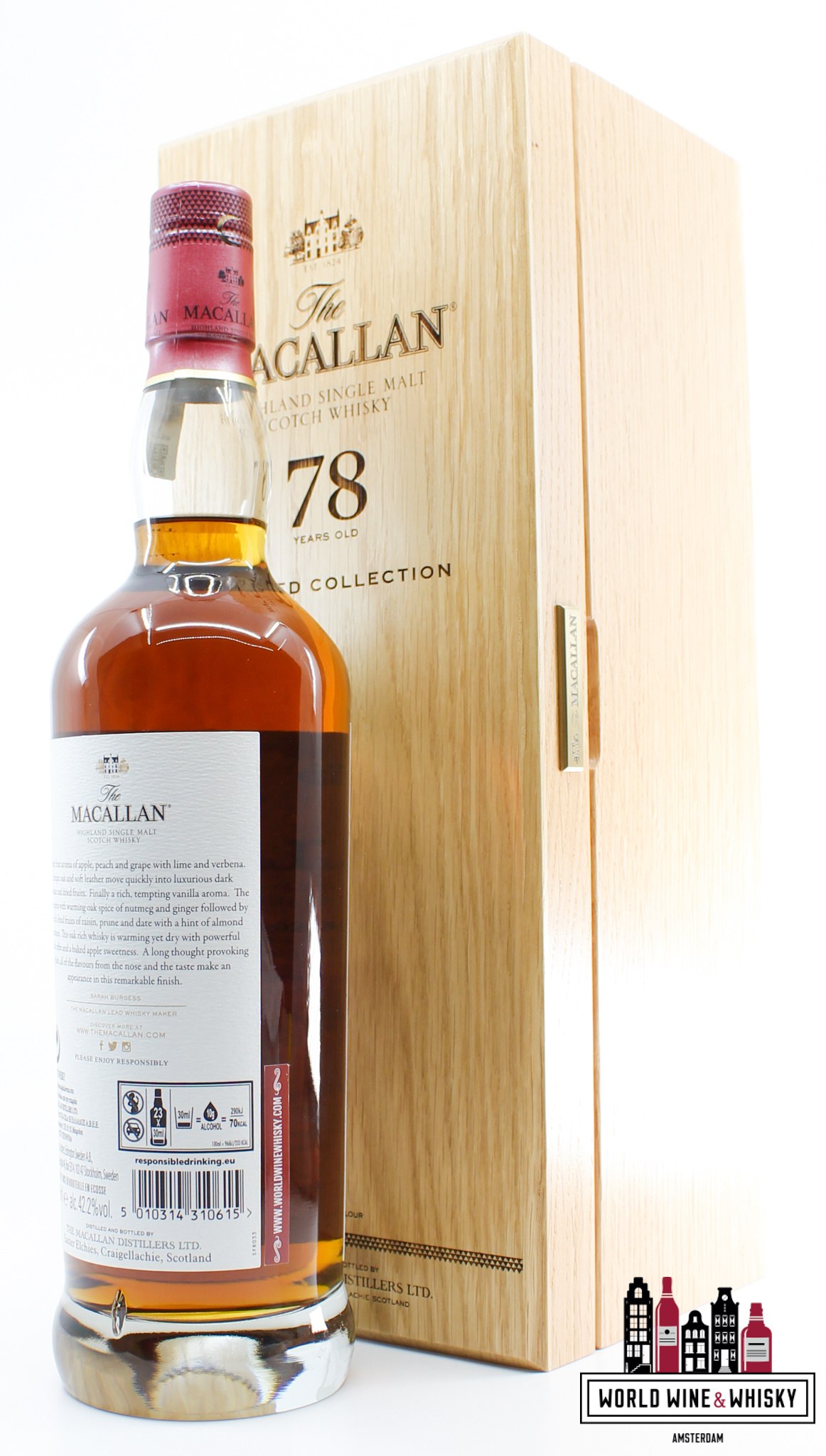 The Macallan Macallan 78 Years Old 2020 - The Red Collection 42.2%