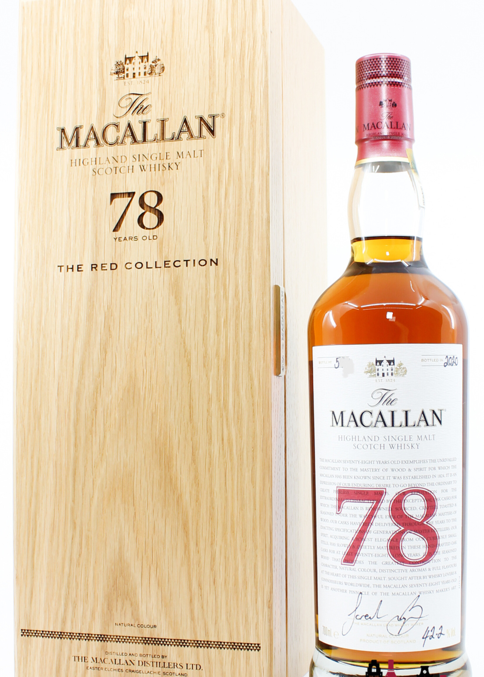 The Macallan The Macallan 78 Years Old 2020 - The Red Collection 42.2%