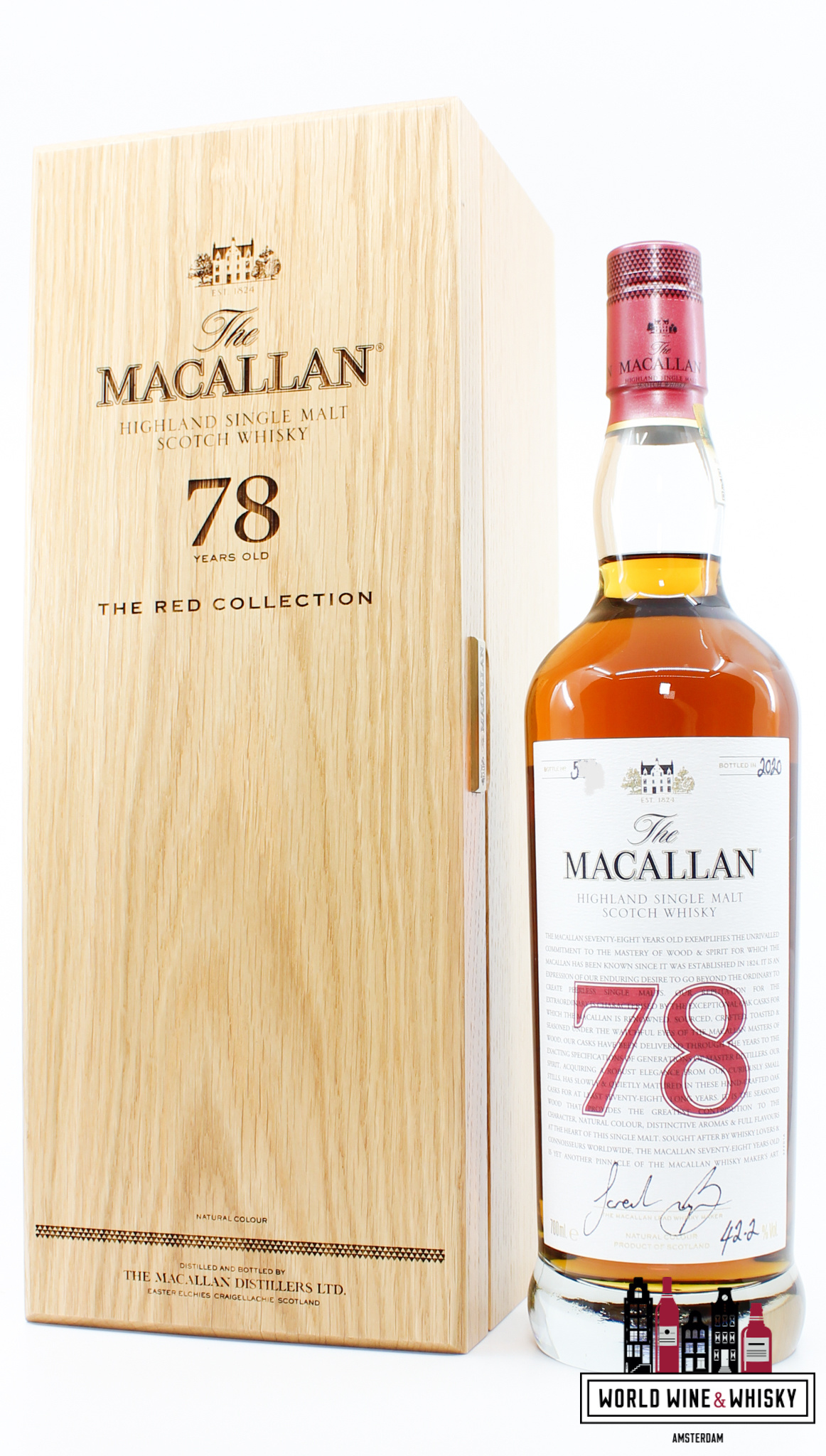 The Macallan Macallan 78 Years Old 2020 - The Red Collection 42.2%