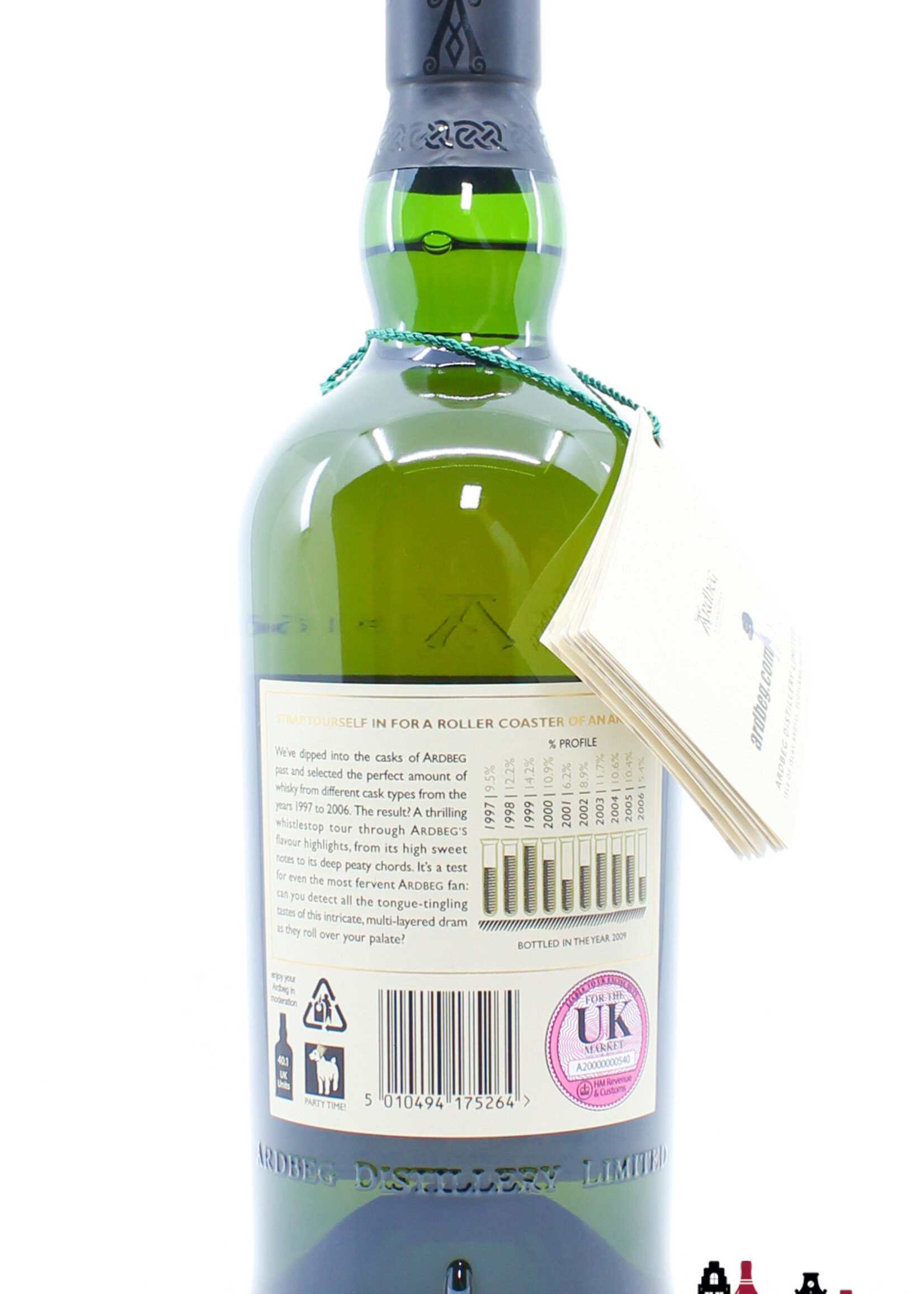 Ardbeg Ardbeg 2009 - Rollercoaster - 10th Anniversary Exclusive Committee Bottling 57.3% (1 of 12000)