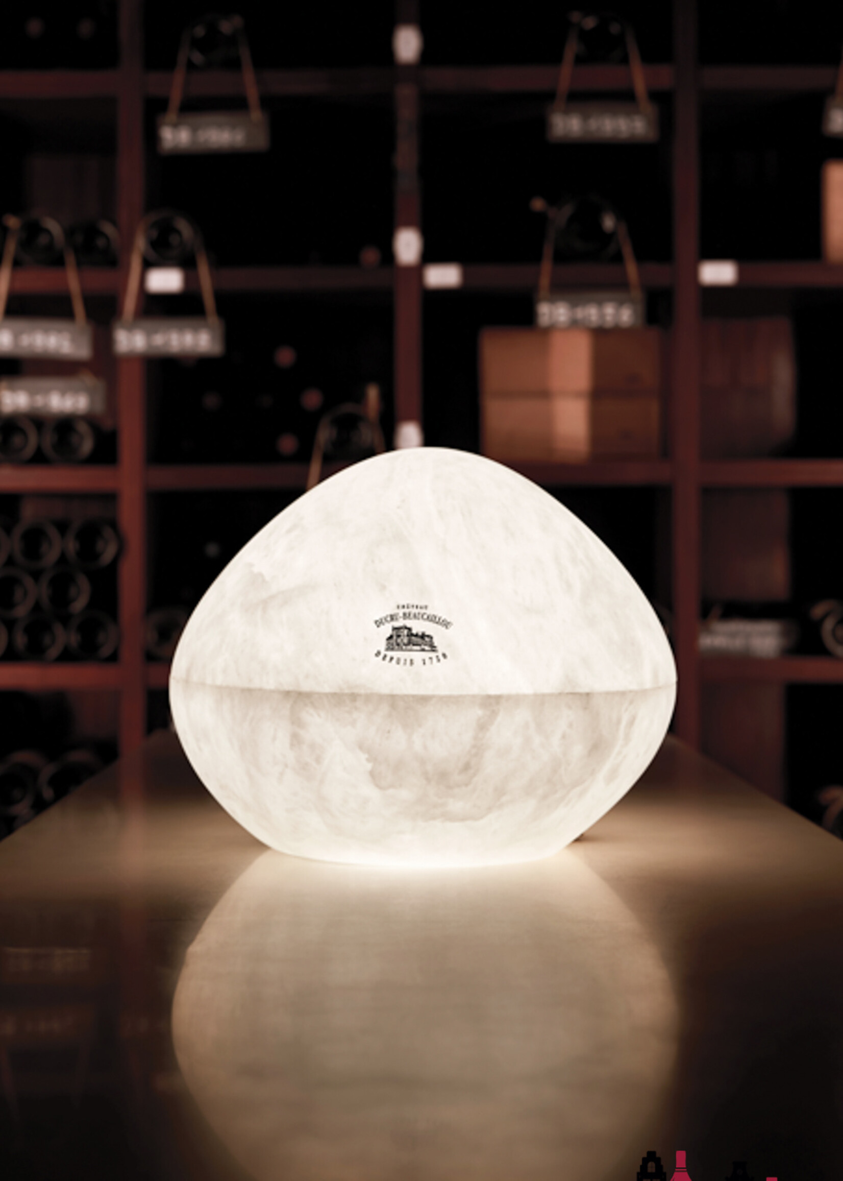 Chateau Ducru-Beaucaillou Chateau Ducru-Beaucaillou 1982 - Le "Beau Caillou" Alabaster Stone - x Atelier Alain Ellouz (3 liter)