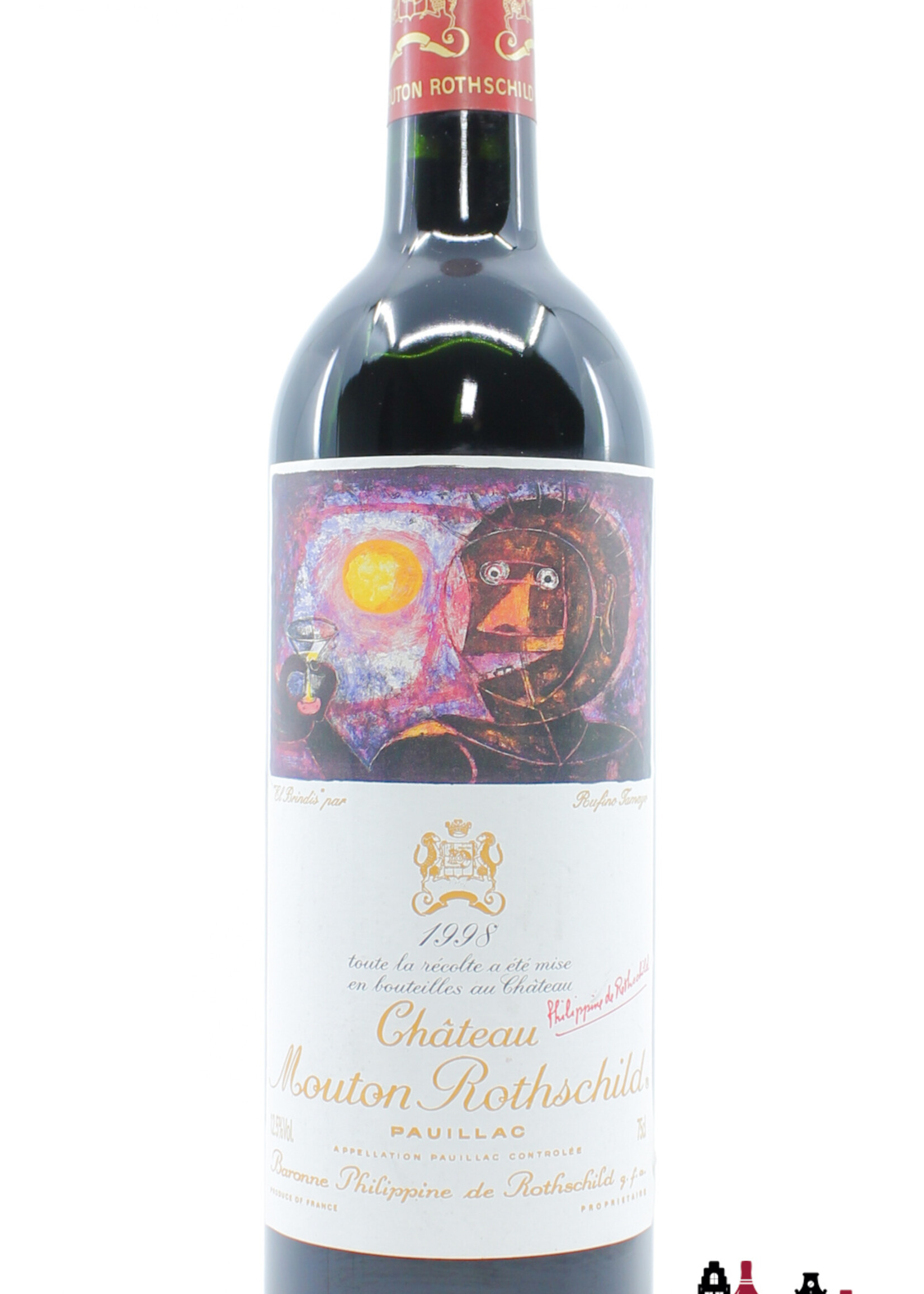 Mouton Rothschild Chateau Mouton Rothschild 1998