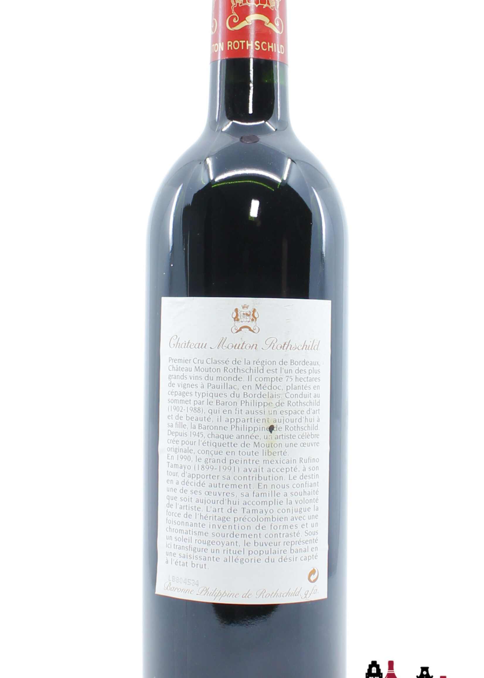 Mouton Rothschild Chateau Mouton Rothschild 1998