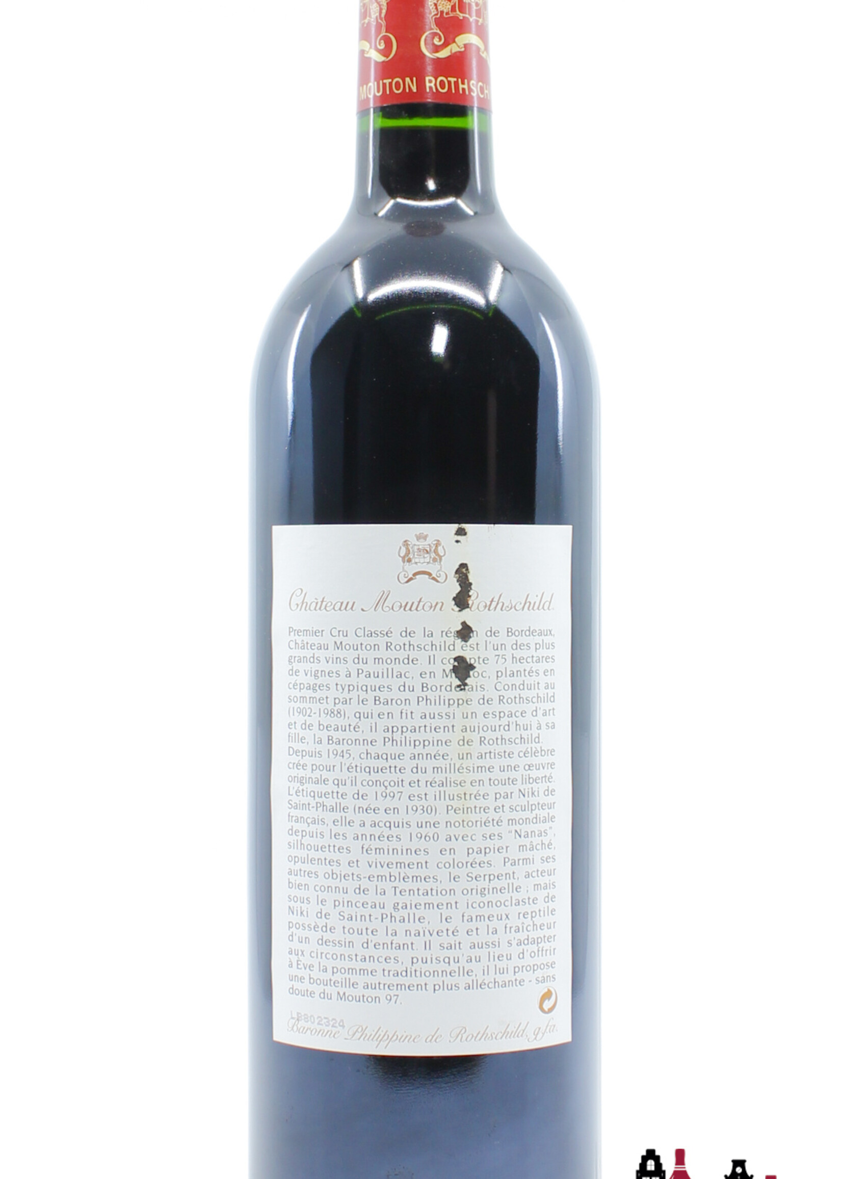 Mouton Rothschild Chateau Mouton Rothschild 1997
