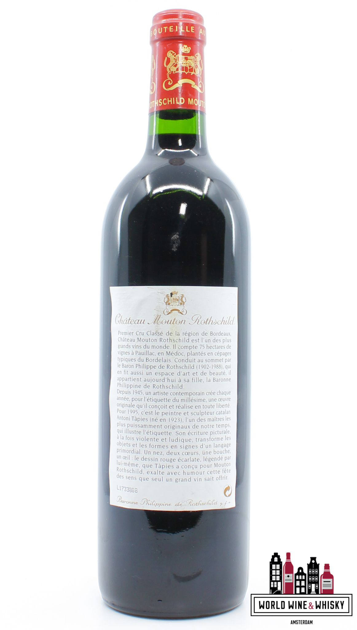 Mouton Rothschild Chateau Mouton Rothschild 1995