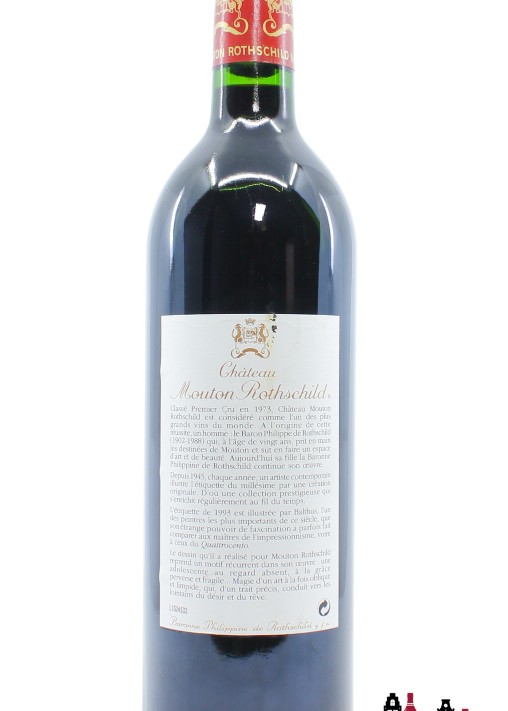 Mouton Rothschild Chateau Mouton Rothschild 1993