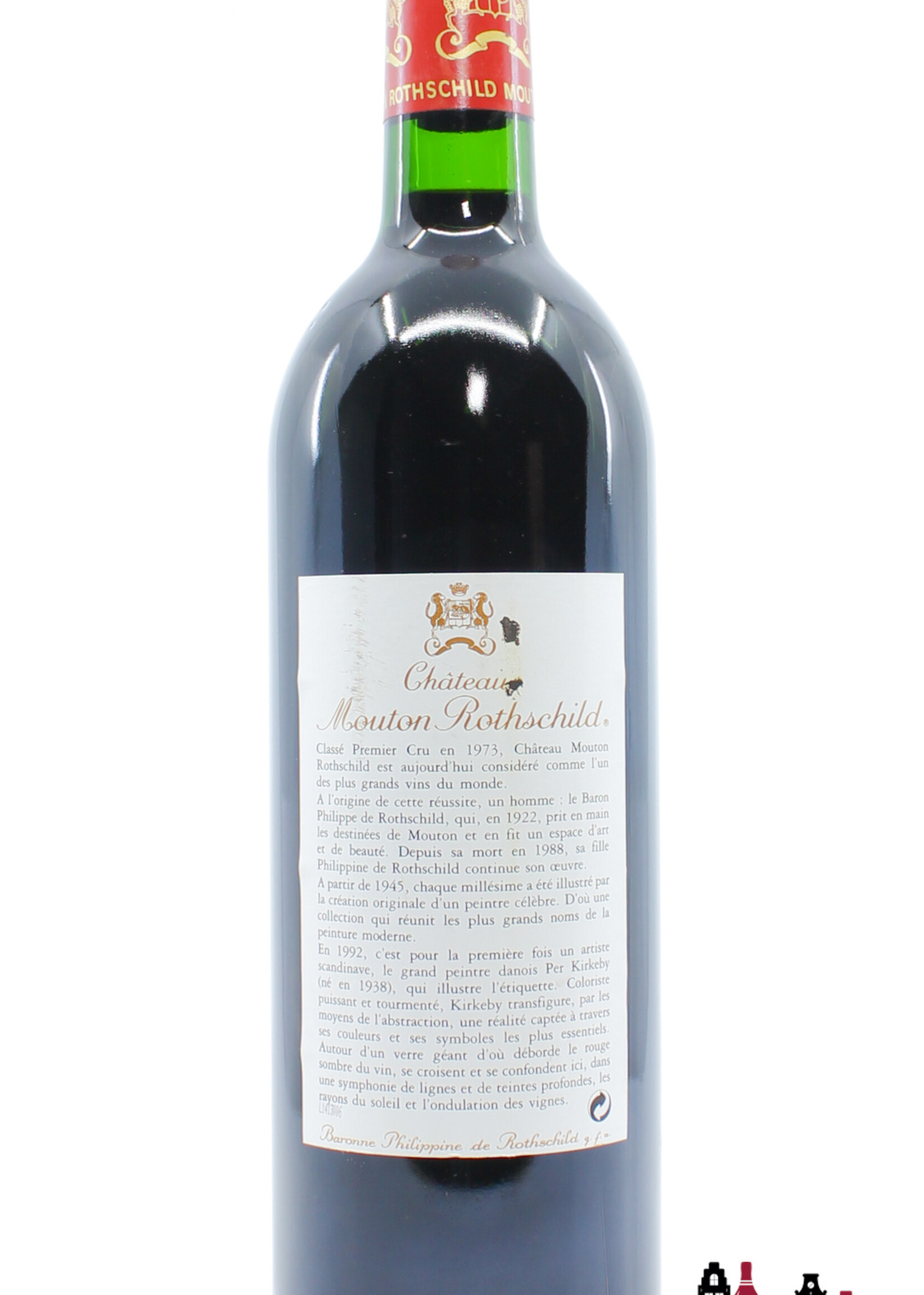 Mouton Rothschild Chateau Mouton Rothschild 1992