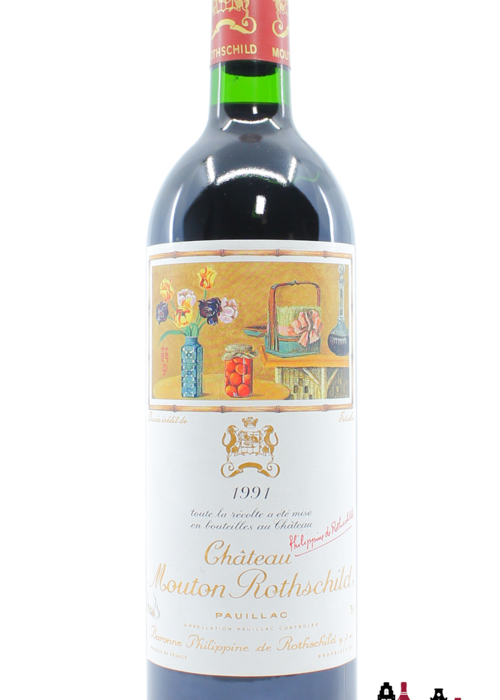 Mouton Rothschild Chateau Mouton Rothschild 1991