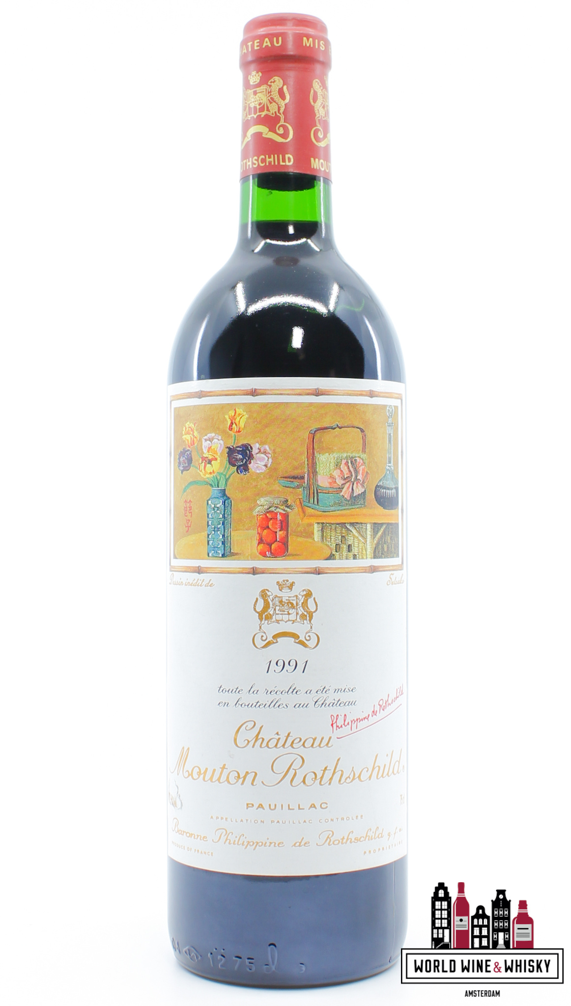 Mouton Rothschild Chateau Mouton Rothschild 1991