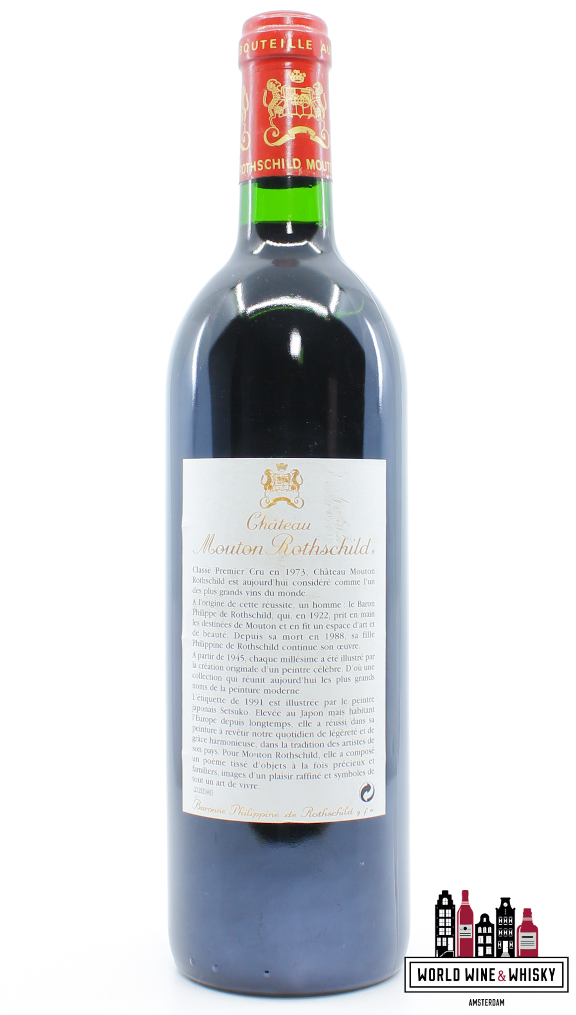 Mouton Rothschild Chateau Mouton Rothschild 1991