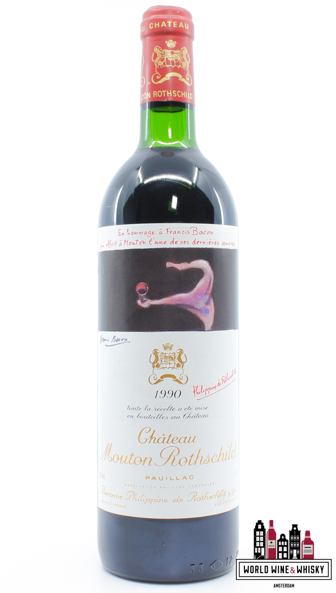 Chateau Mouton Rothschild 1990 at World Wine & Whisky - World Wine
