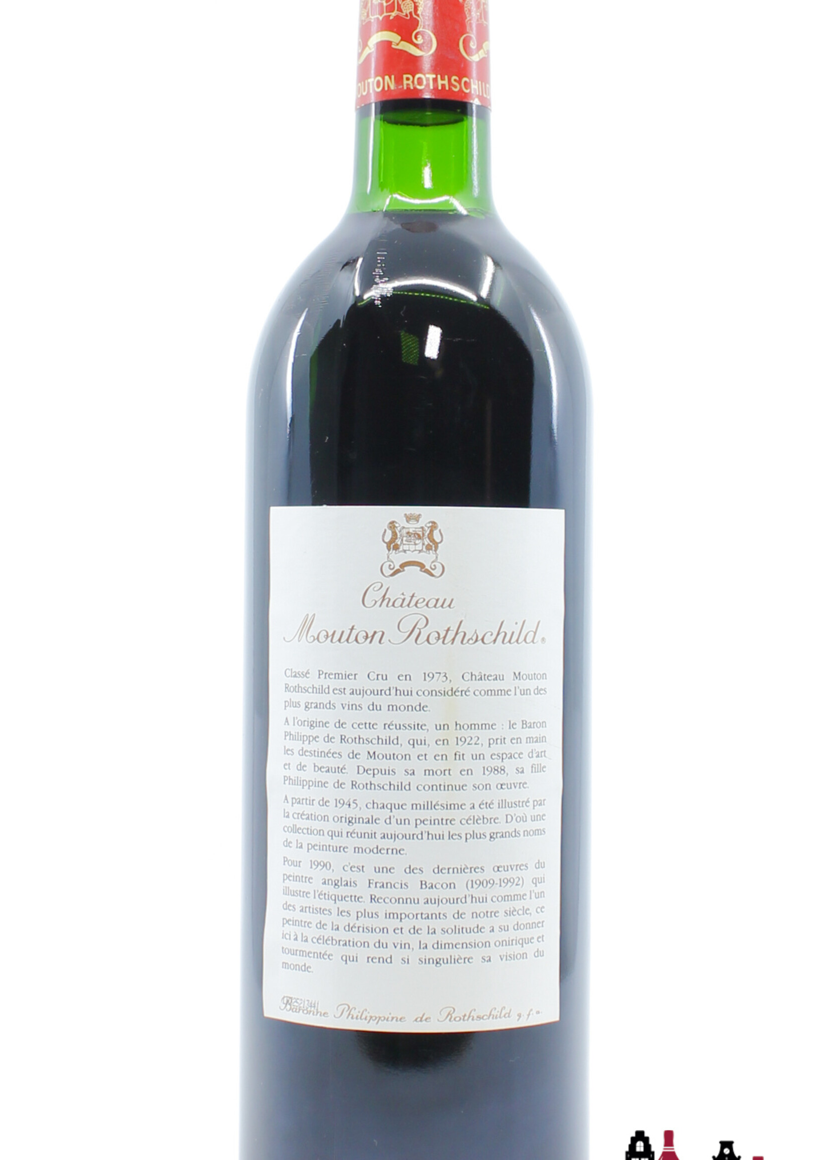 Mouton Rothschild Chateau Mouton Rothschild 1990