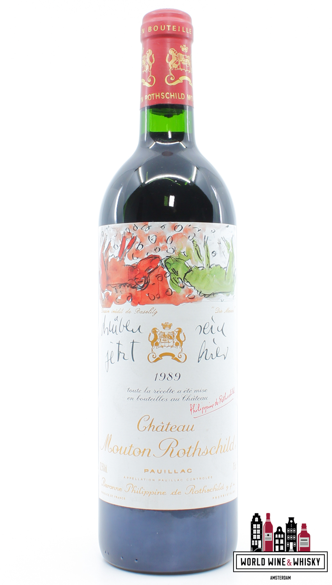 Mouton Rothschild Chateau Mouton Rothschild 1989