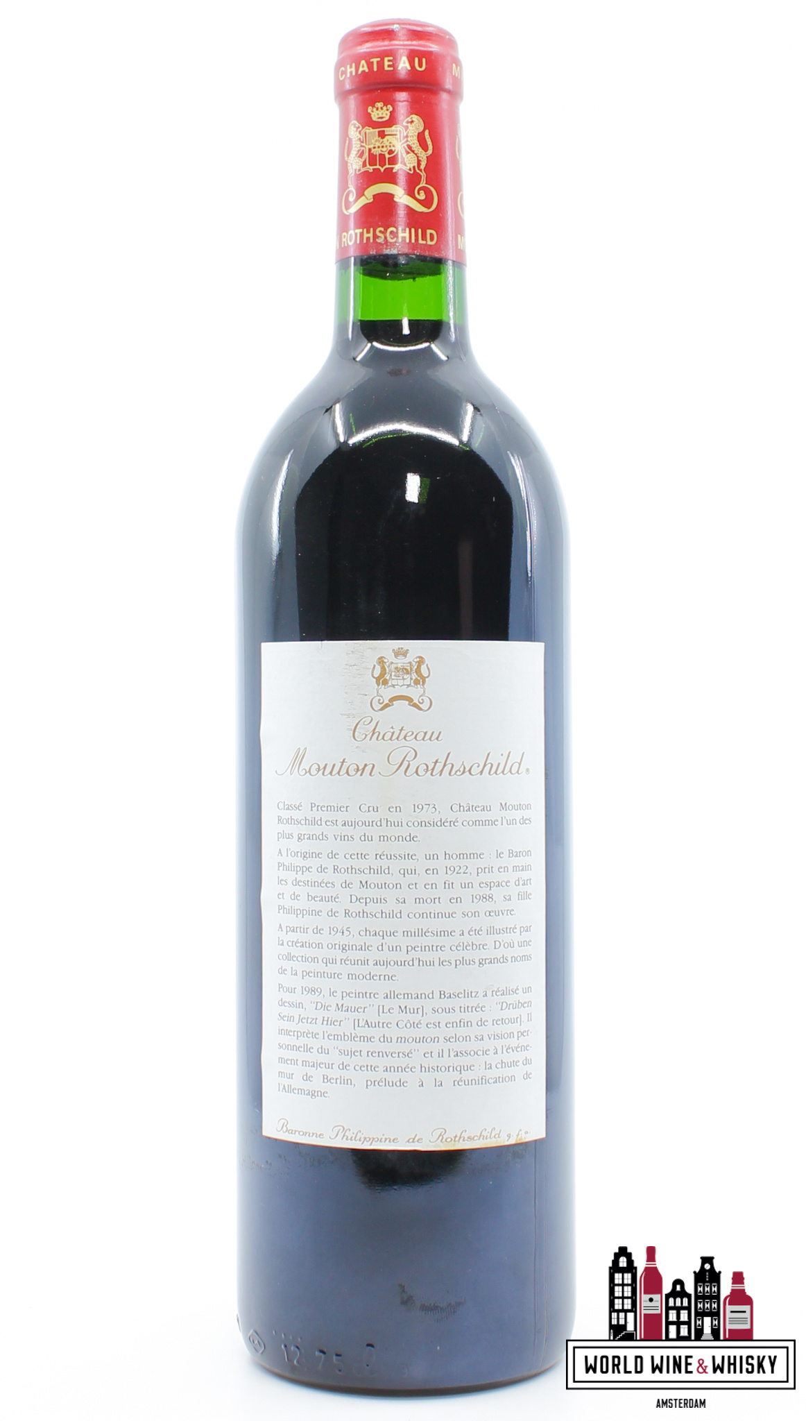 Mouton Rothschild Chateau Mouton Rothschild 1989