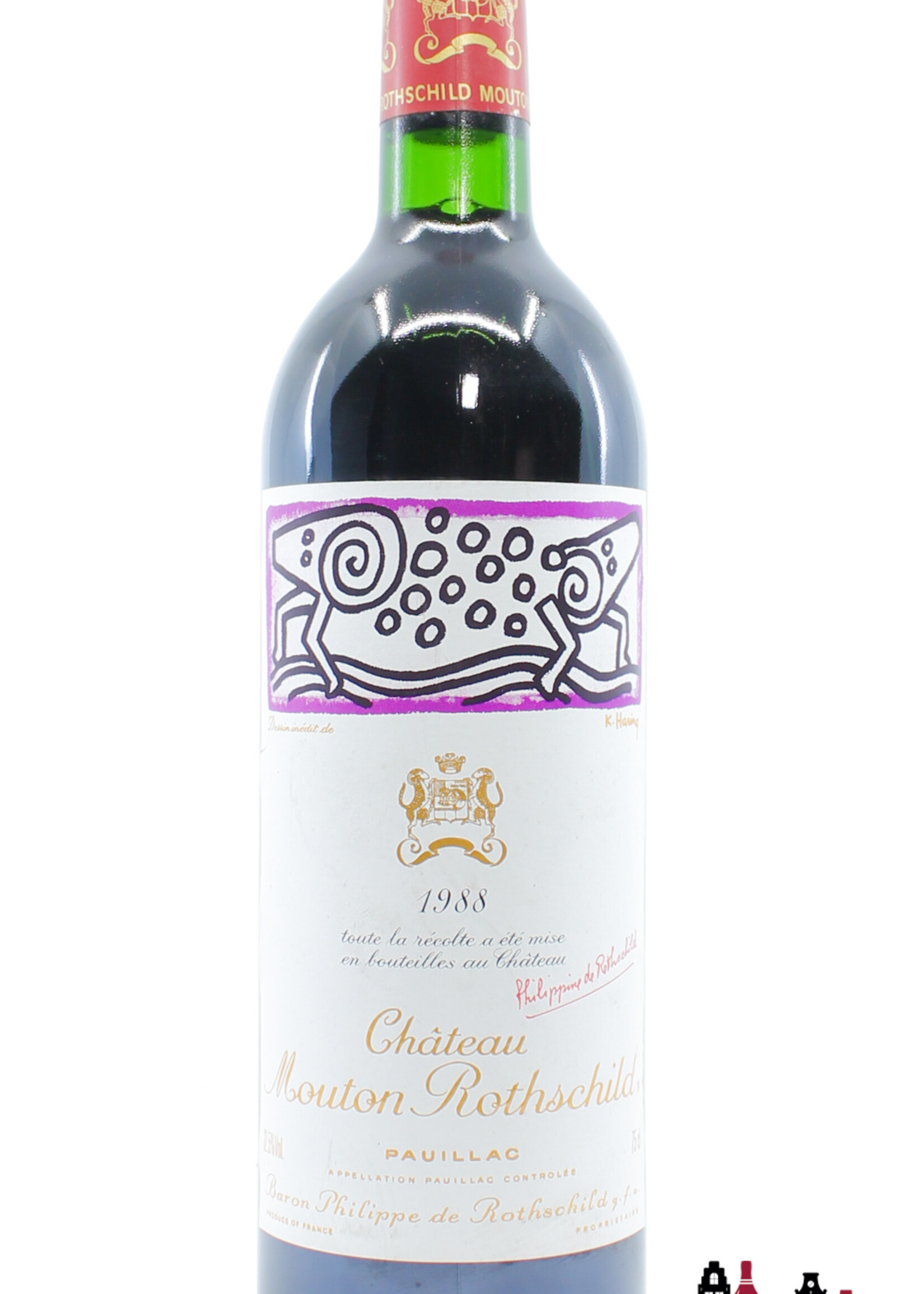 Mouton Rothschild Chateau Mouton Rothschild 1988