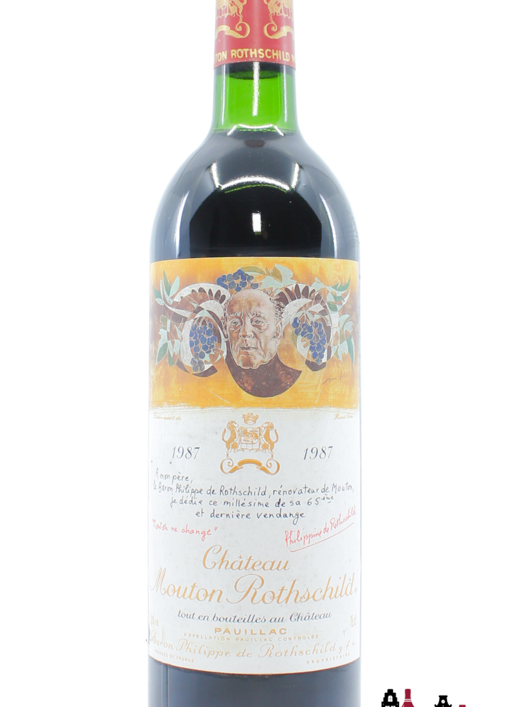 Mouton Rothschild Chateau Mouton Rothschild 1987