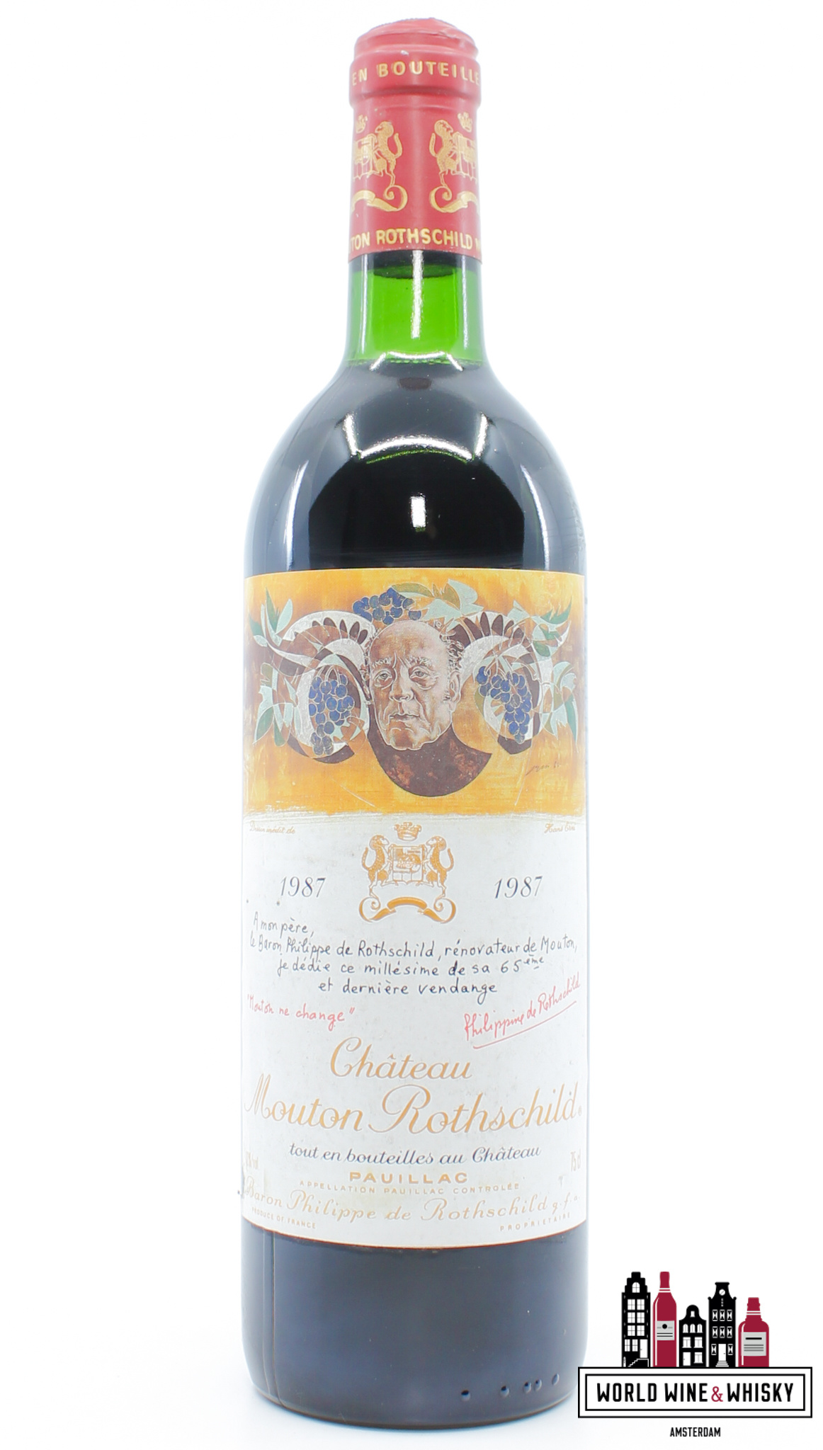 Mouton Rothschild Chateau Mouton Rothschild 1987