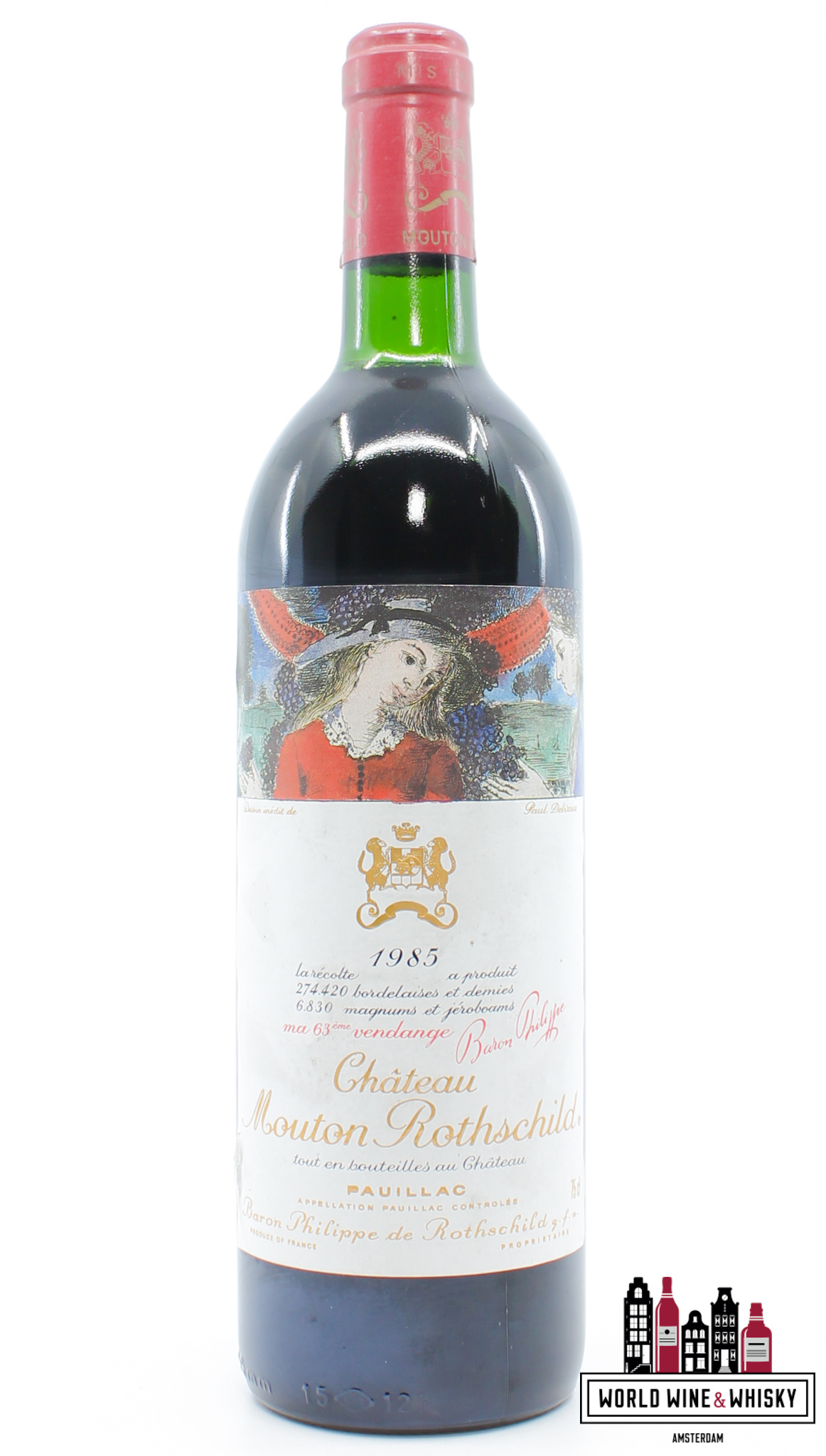 Mouton Rothschild Chateau Mouton Rothschild 1985