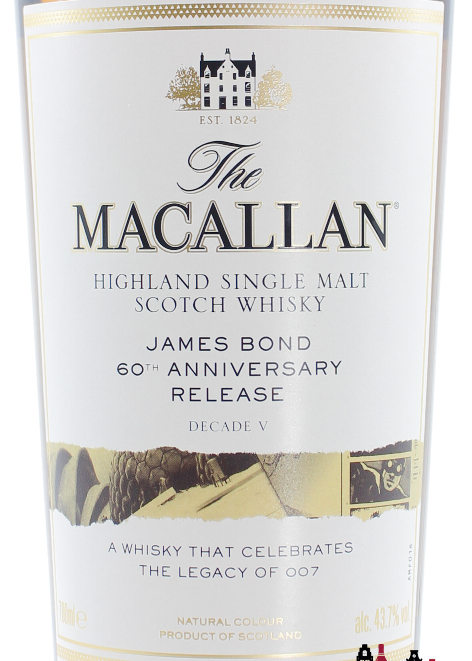 The Macallan Macallan 2022 - James Bond 60th Anniversary Release - Decade V (5) 43.7%