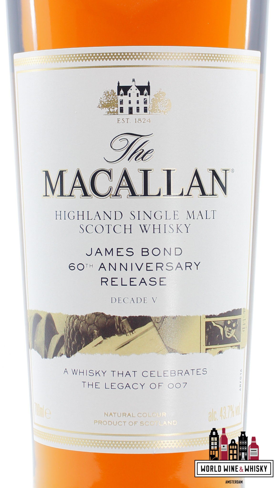 Macallan Macallan 2022 - James Bond 60th Anniversary Release - Decade V (5) 43.7%