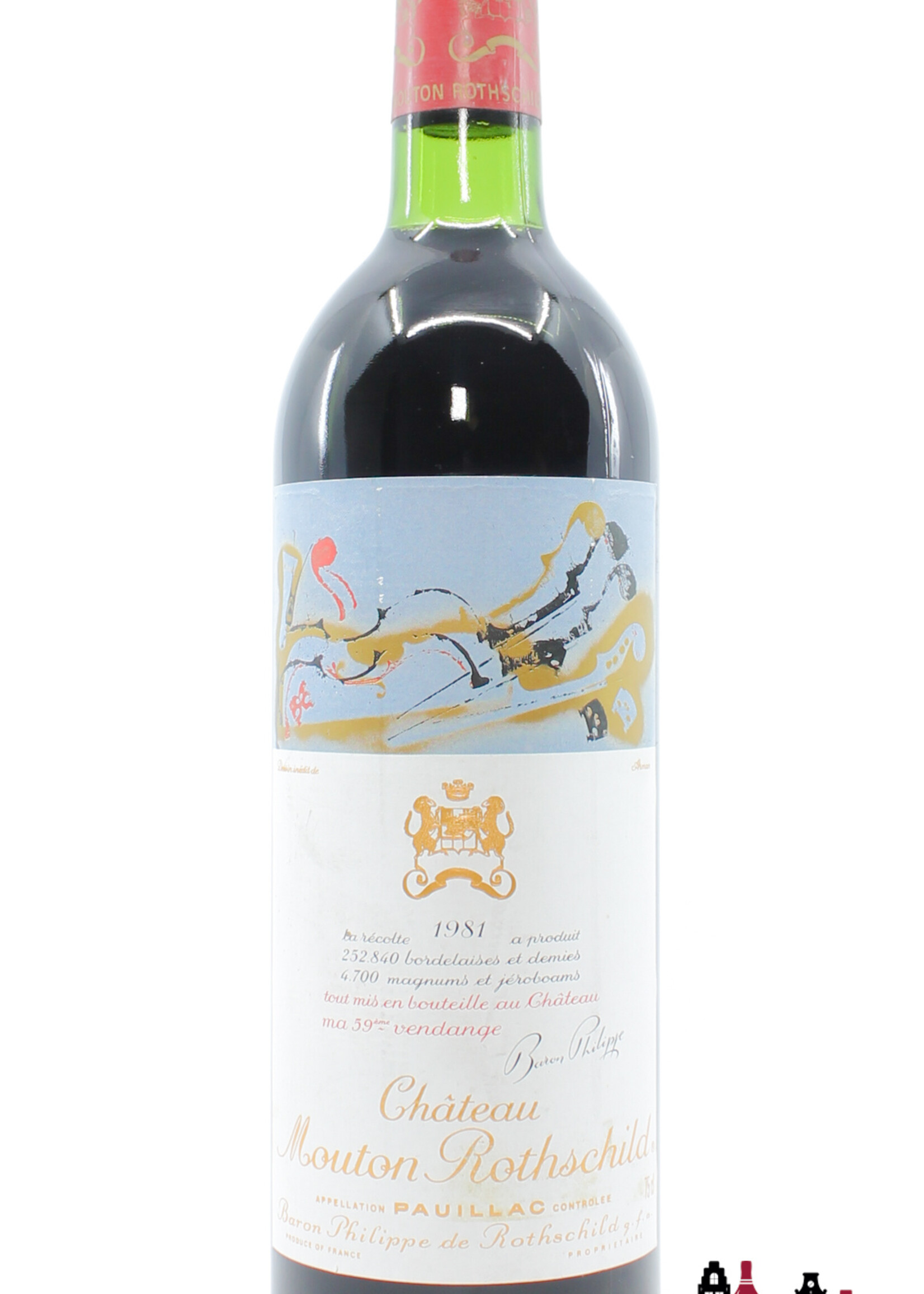 Mouton Rothschild Chateau Mouton Rothschild 1981