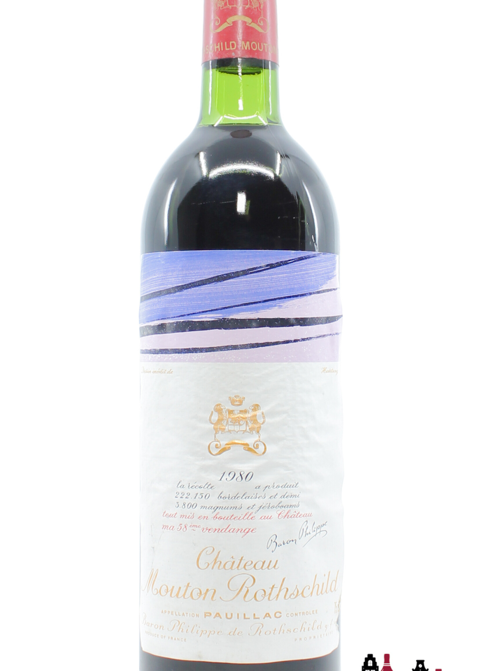 Mouton Rothschild Chateau Mouton Rothschild 1980