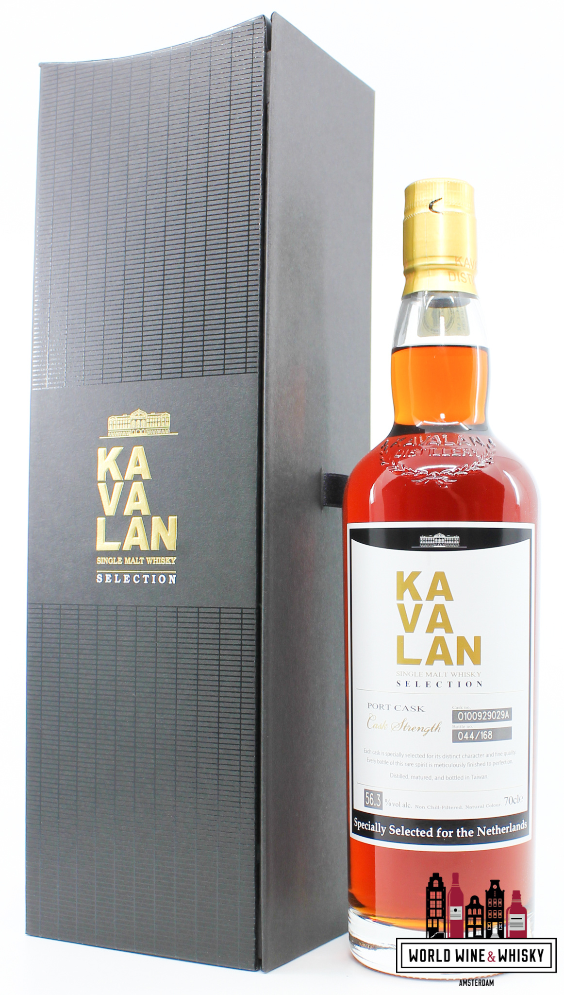 Kavalan Kavalan 2010 2022 - Specially Selected for the Netherlands - Port Cask - Selection - Cask 0100929029A 56.3% (1 of 168)