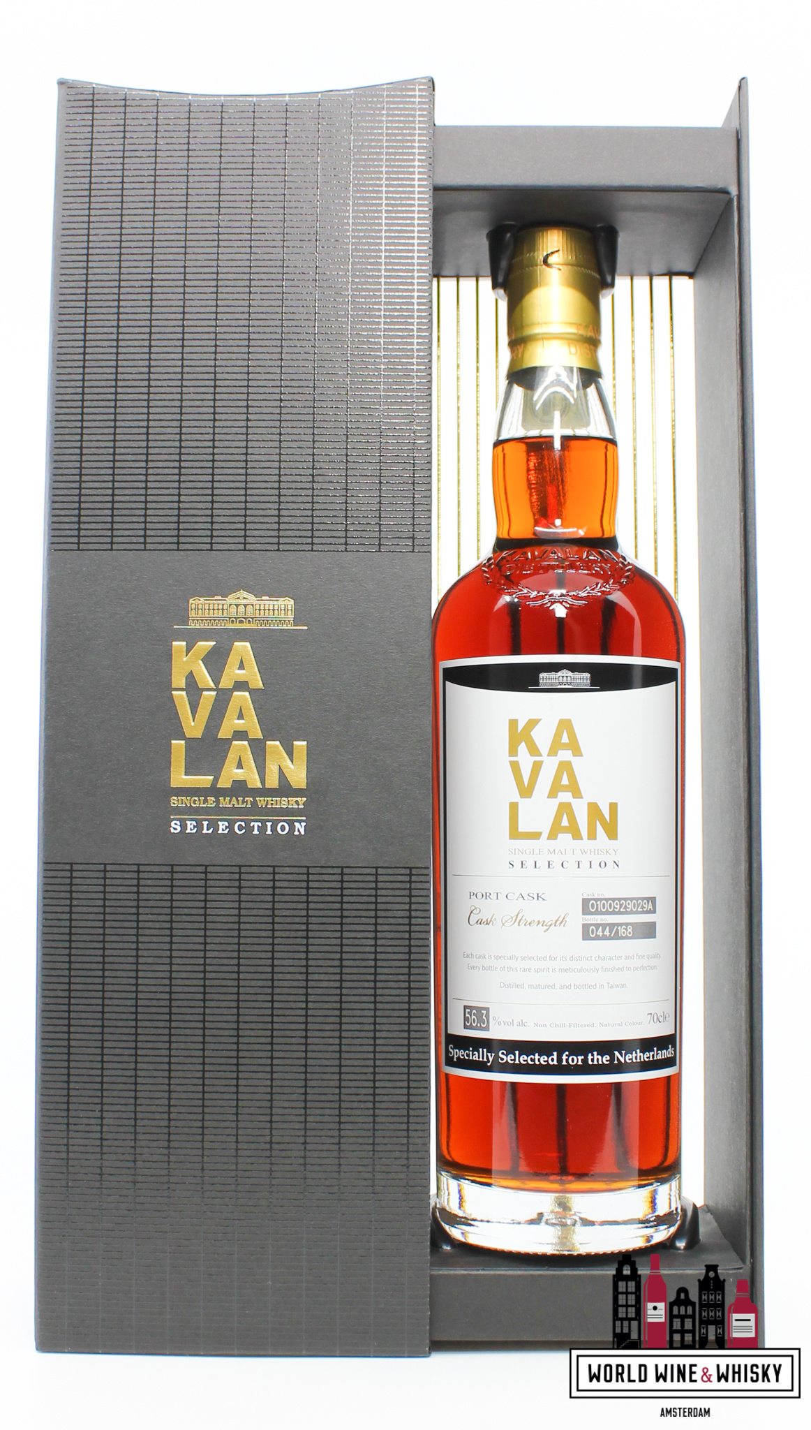 Kavalan Kavalan 2010 2022 - Specially Selected for the Netherlands - Port Cask - Selection - Cask 0100929029A 56.3% (1 of 168)