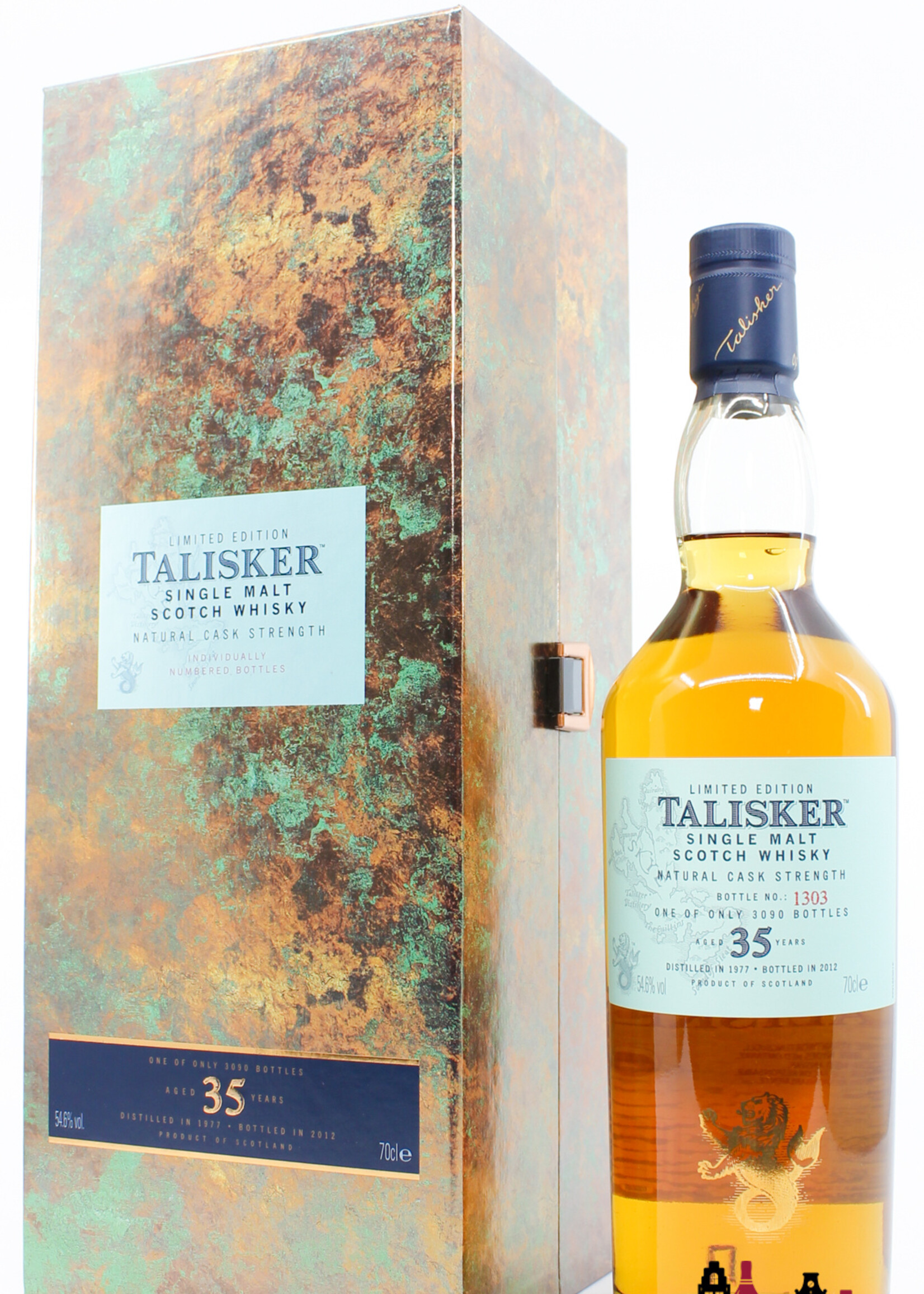 Talisker Talisker 35 Years Old 1977 2012 - Diageo Special Releases 2012 - Limited Edition 54.6% (1 of 3090)