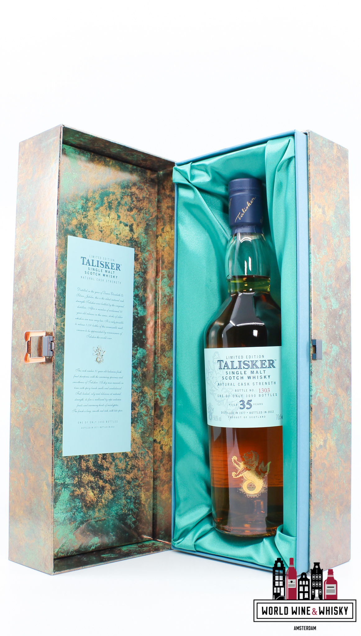 Talisker Talisker 35 Years Old 1977 2012 - Diageo Special Releases 2012 - Limited Edition 54.6% (1 of 3090)