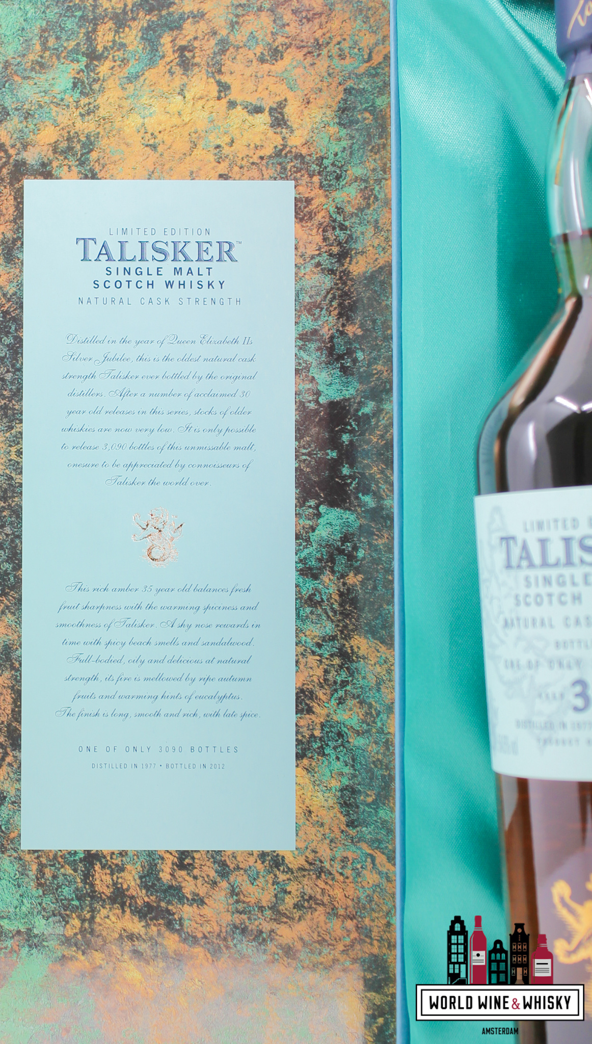 Talisker Talisker 35 Years Old 1977 2012 - Diageo Special Releases 2012 - Limited Edition 54.6% (1 of 3090)